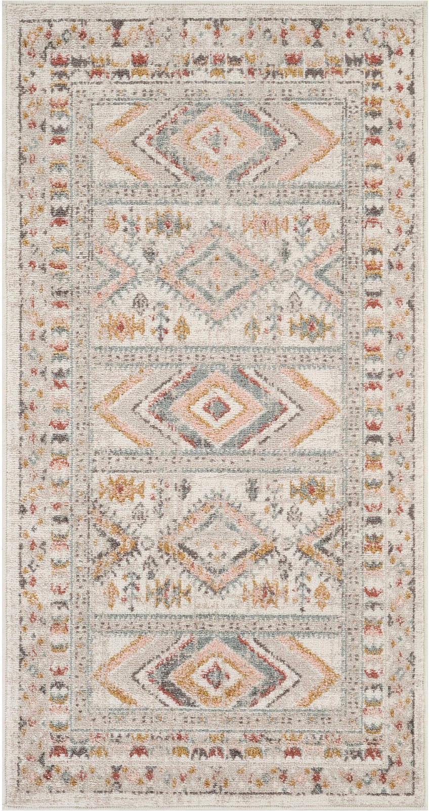 Livabliss Teppich »JAIPUR« rechteckig 13 mm Höhe Orient-Optik, Vintage Design, Boho Stil, Kurzflor, Wohnzimmer