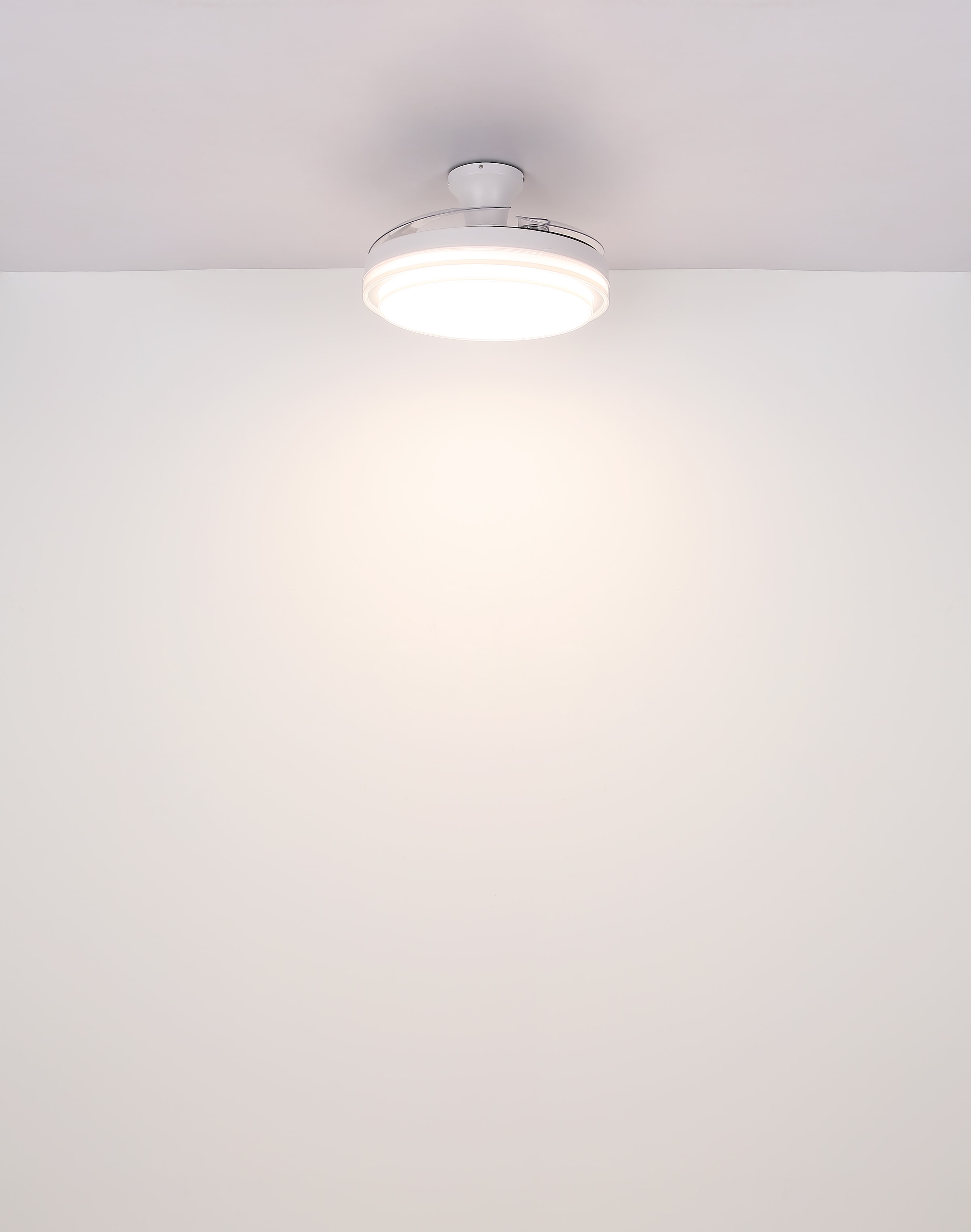 GLOBO LIGHTING Deckenleuchte »BELIZ«, Leuchtmittel LED-Modul | LED fest integriert, Ventilator / Schlafzimmer / Wohnbereich / Büro / weiß / 3 Flügel