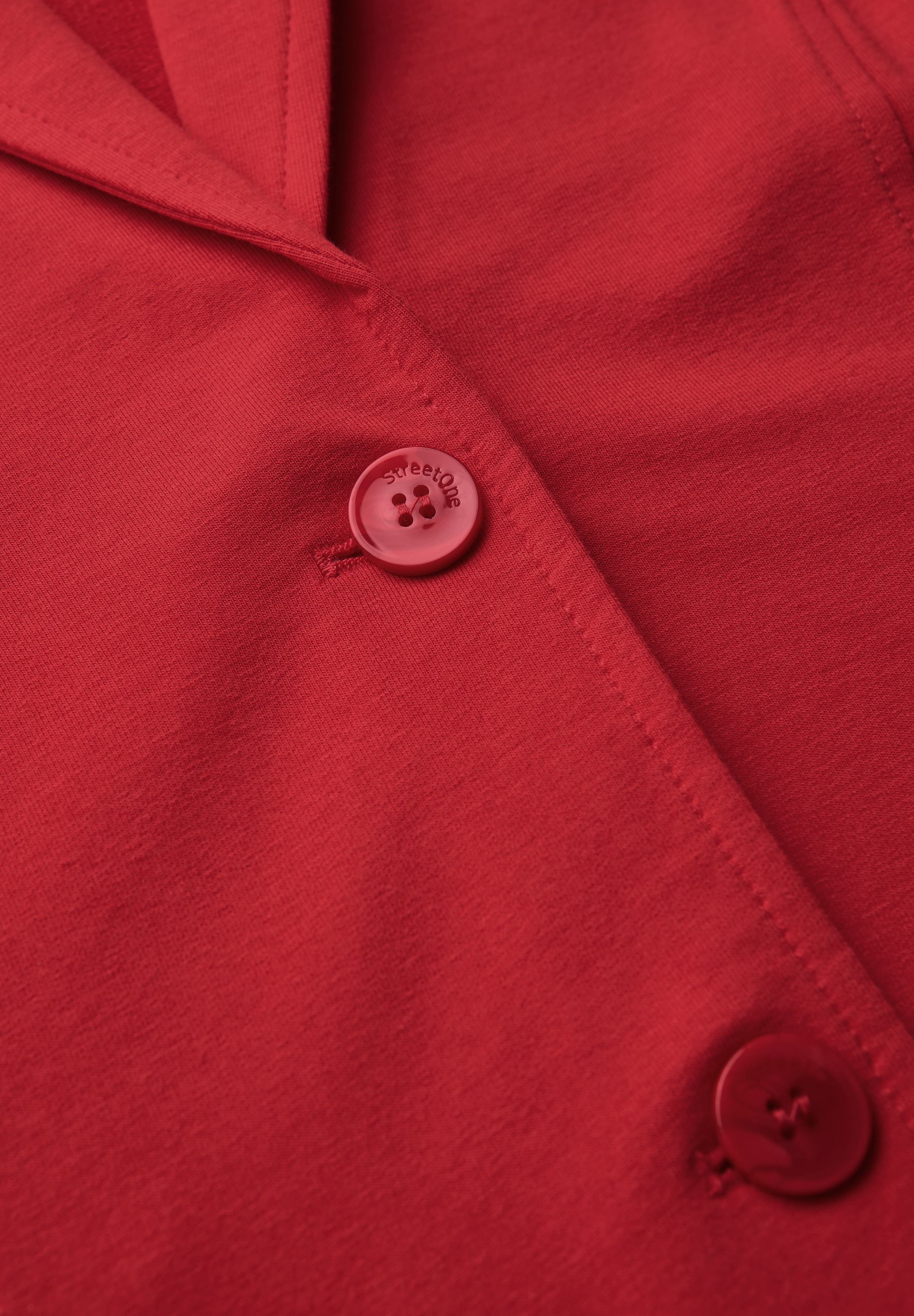 STREET ONE Kurzblazer, aus Baumwolle mit Stretchanteil