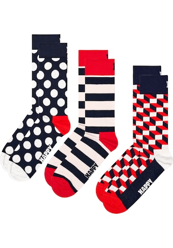 Happy Socks  Socken (3 poros) Big Dot & Filled Opti...
