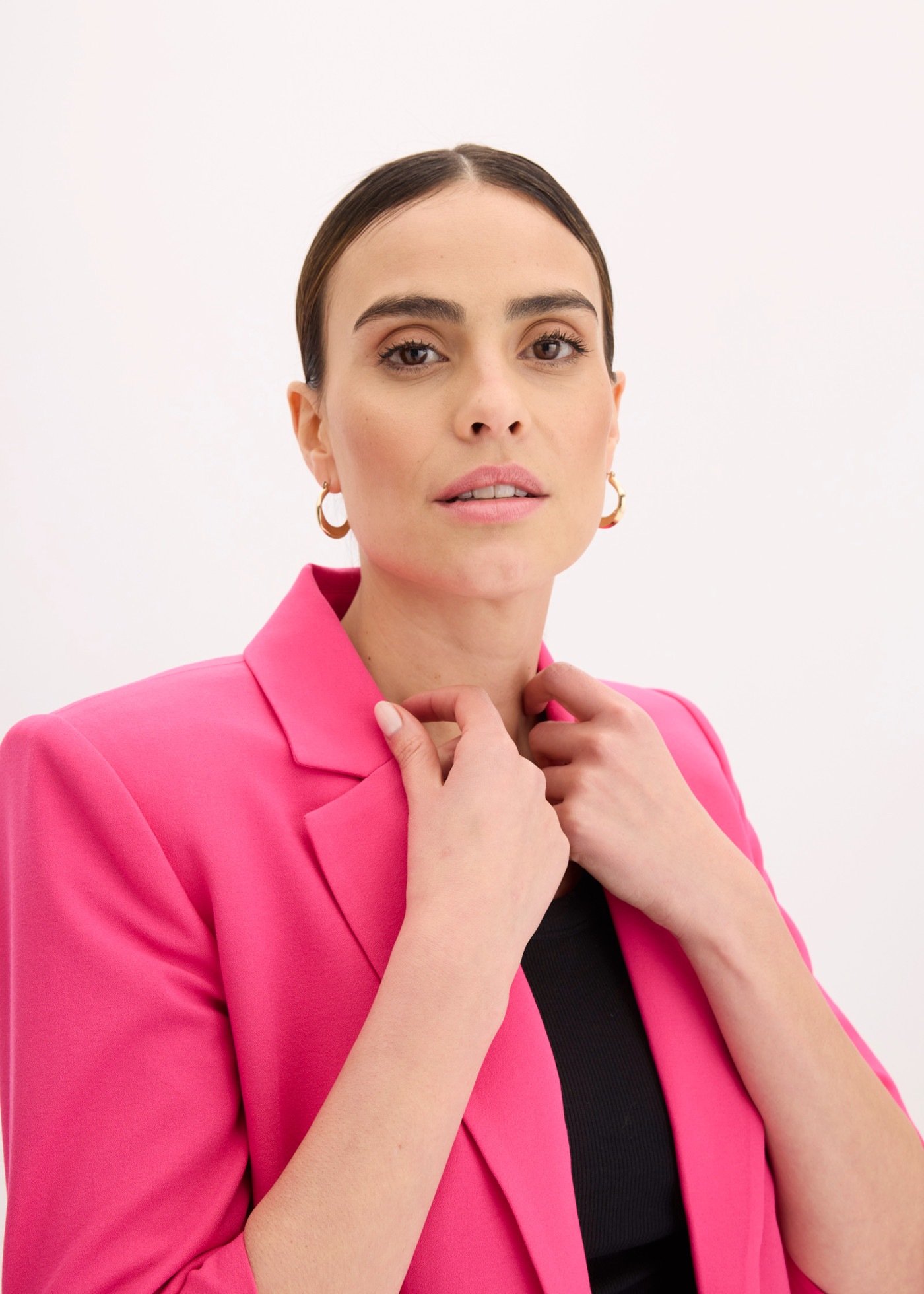 bonprix Jackenblazer mit Reverskragen, Loose Fit Passform