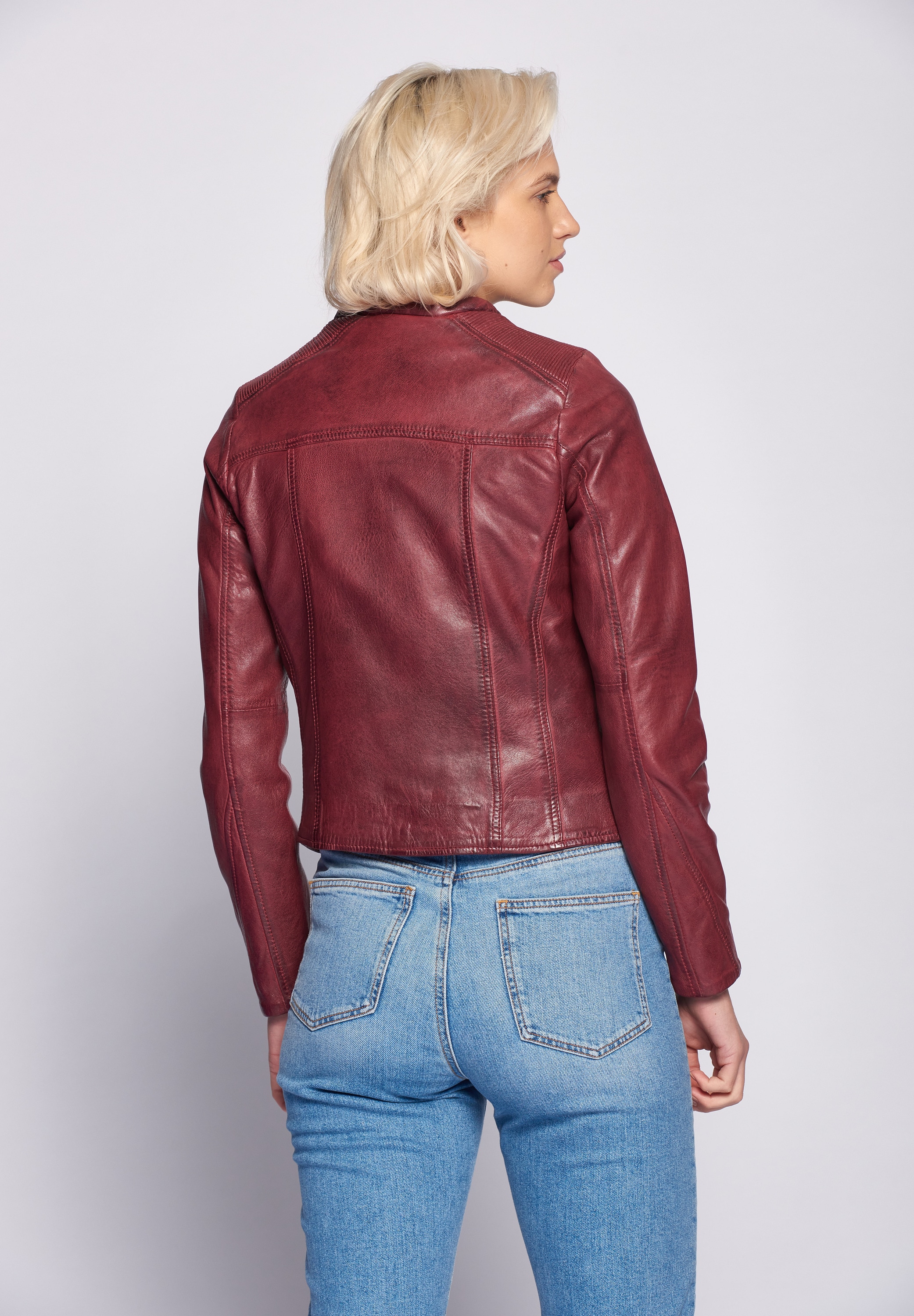 Maze Lederjacke »Smaragd«