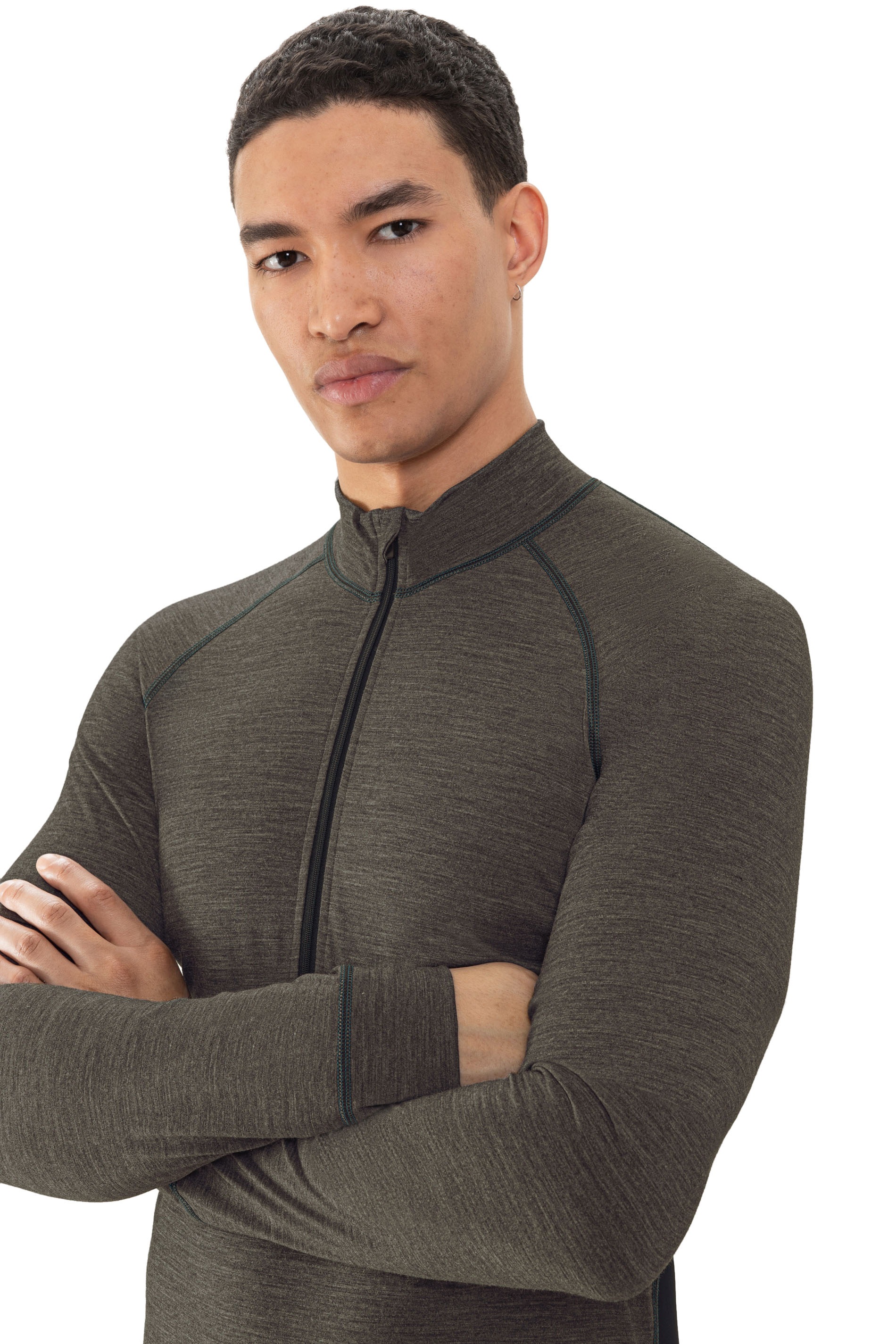 Mey Langarmshirt »Prfrmnc+« Stehkragen mit Reißverschluss, schnelltrocknend