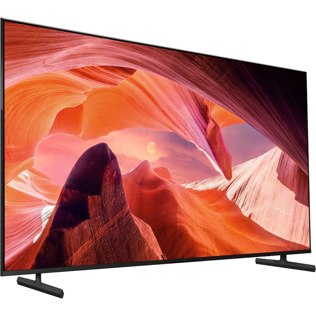 Sony LED-Fernseher »KD-85X80L«, 215 cm/85 Zoll, 4K Ultra HD, Google TV-Smart-TV, HDR, X1-Prozessor, BRAVIA CORE, Triluminos Pro, HDMI 2.1, Gaming-Menü