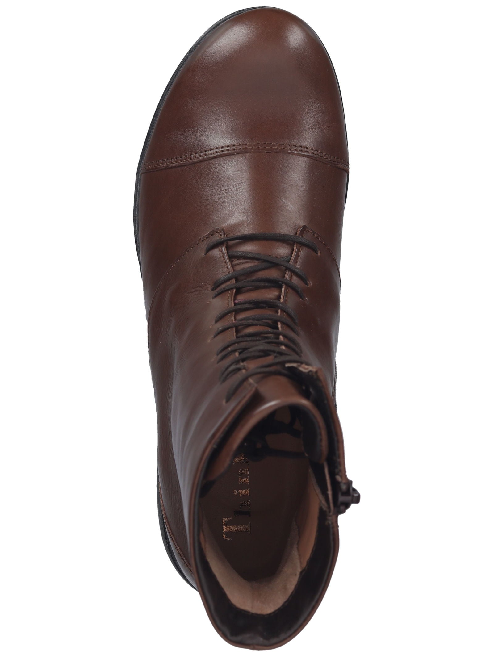 Think! Schnürstiefelette »Think! Stiefelette Glattleder«