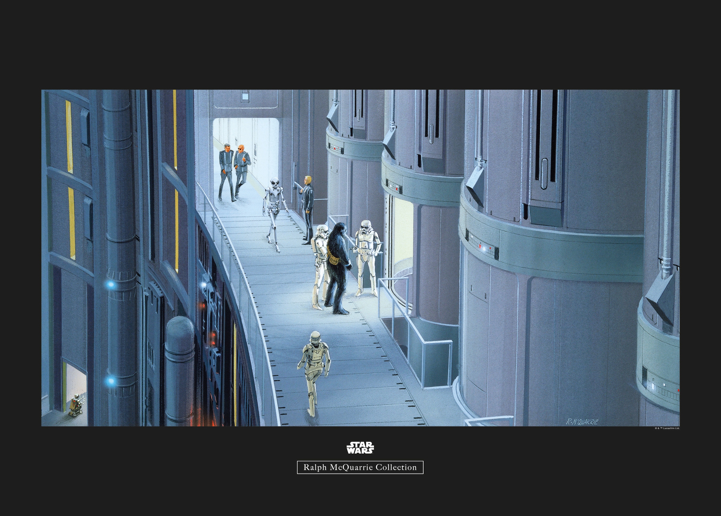 Komar Poster »Star Wars Classic RMQ Prison E...
