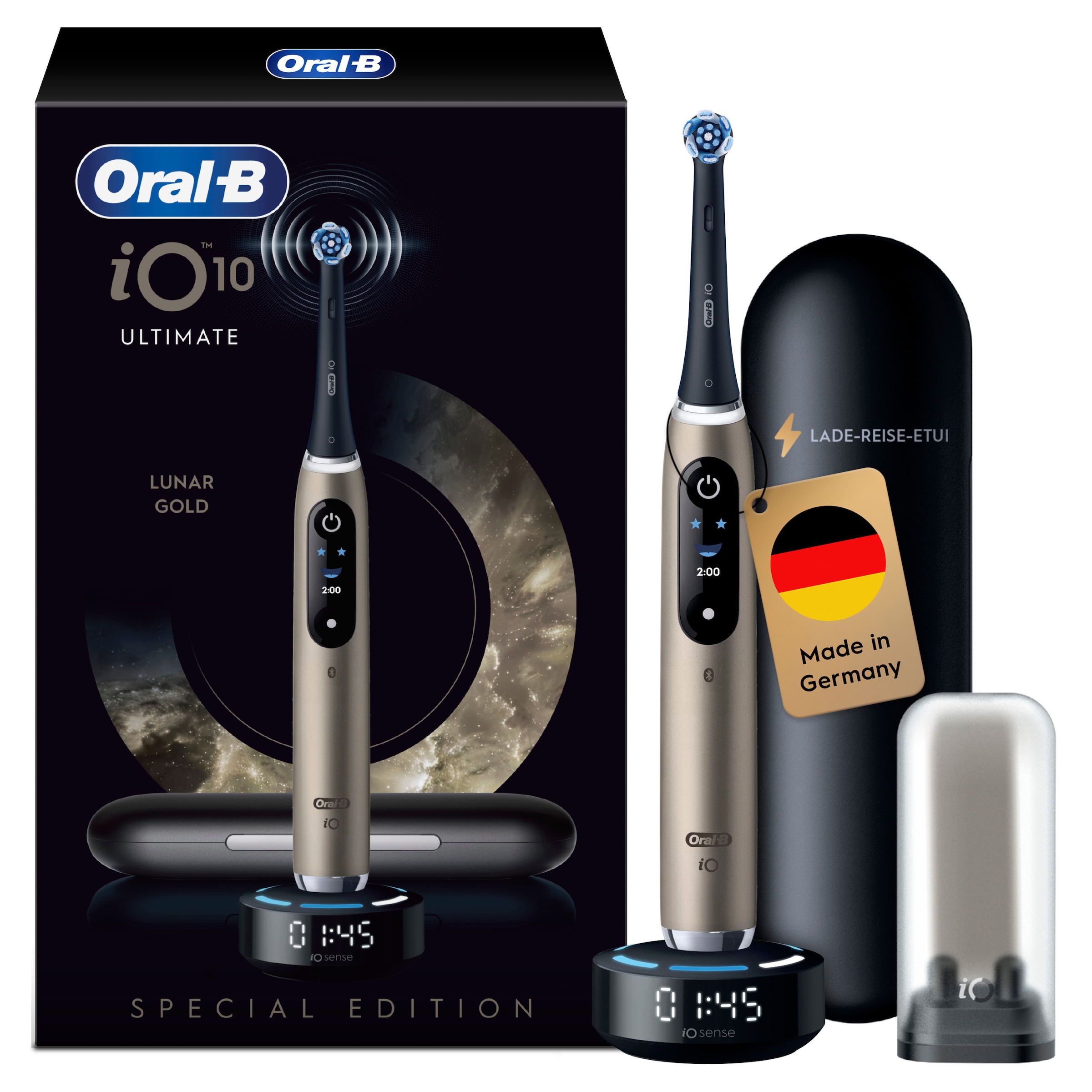 Oral-B iO Series 10 Ultimate Lunar Gold Special Edition iO Sense Neu OVP - Image 10