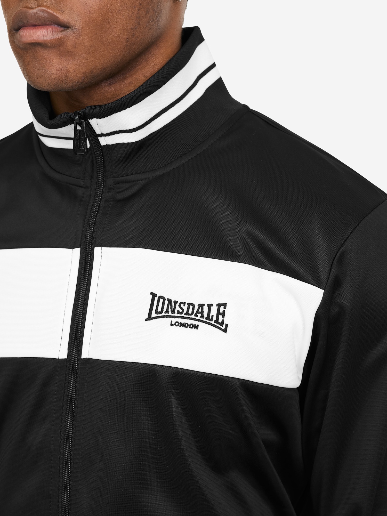 Thumbnail - Lonsdale Trainingsjacke "TRAININGSJACKE NORMALE PASSFORM MEOLS" 1 Stk. tlg. sportlicher Stil