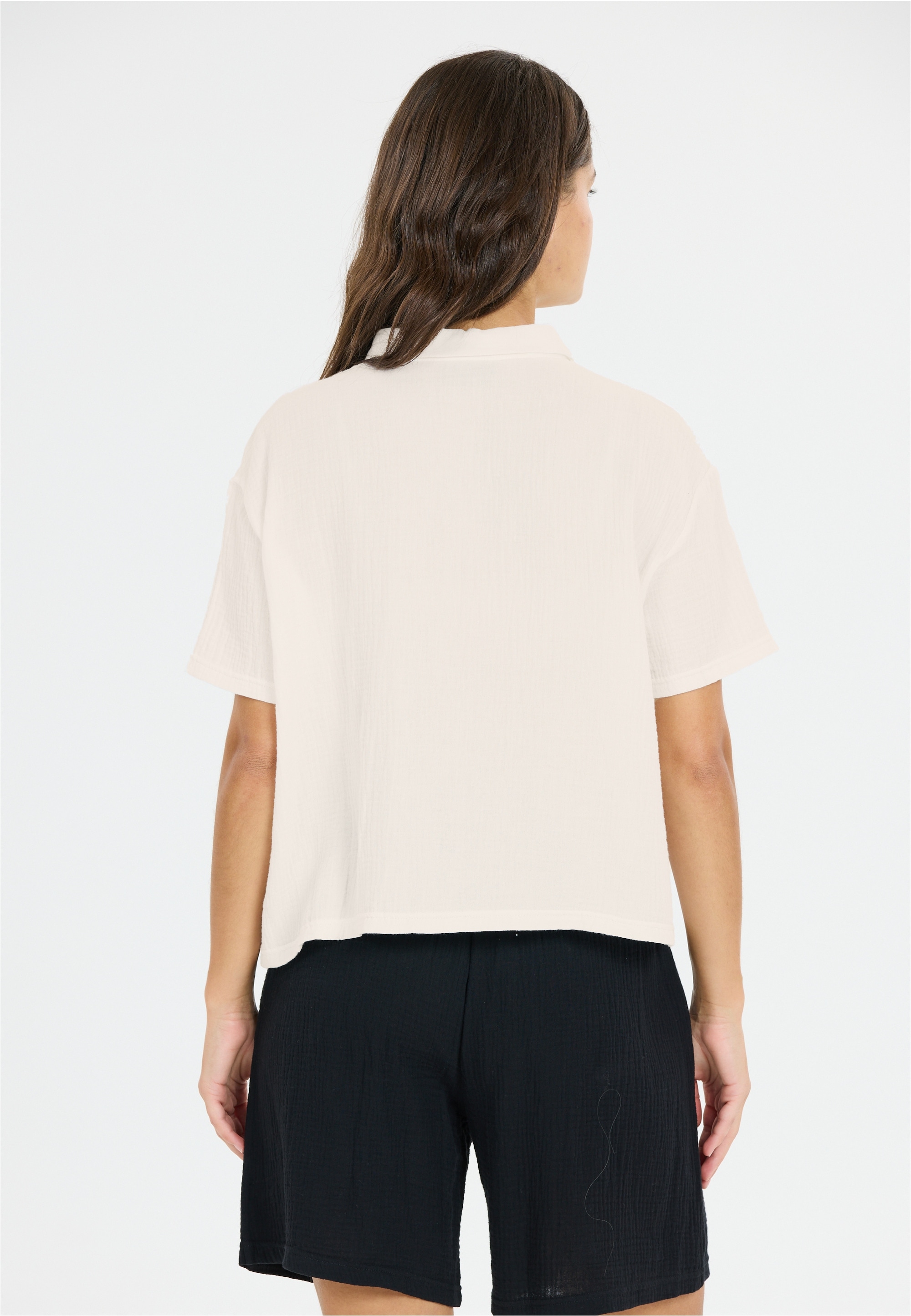 CRUZ Funktionsshirt »Melany«, aus atmungsaktivem Baumwollmaterial
