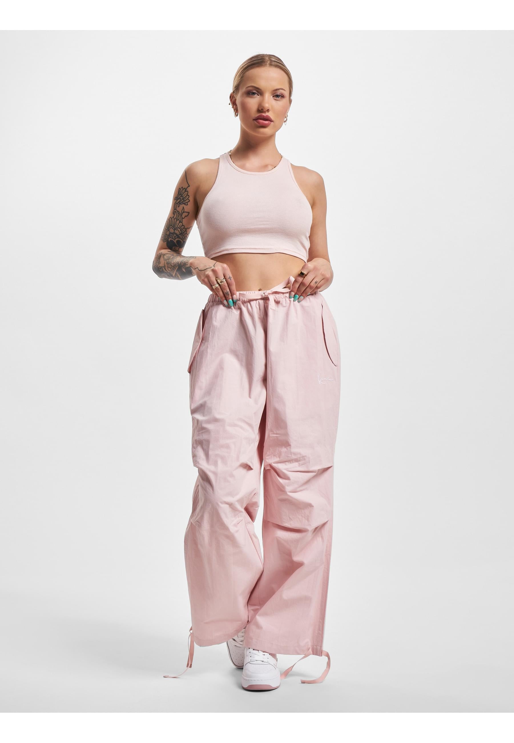 Karl Kani Stoffhose »Karl Kani Damen KW233-018-2 KK Small Signature Parachute Pants«, (1 tlg.)