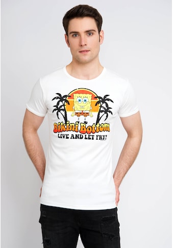 LOGOSHIRT T-Shirt »Spongebob - Bikini Bottom«, mit witzigem Spongebob-Print kaufen