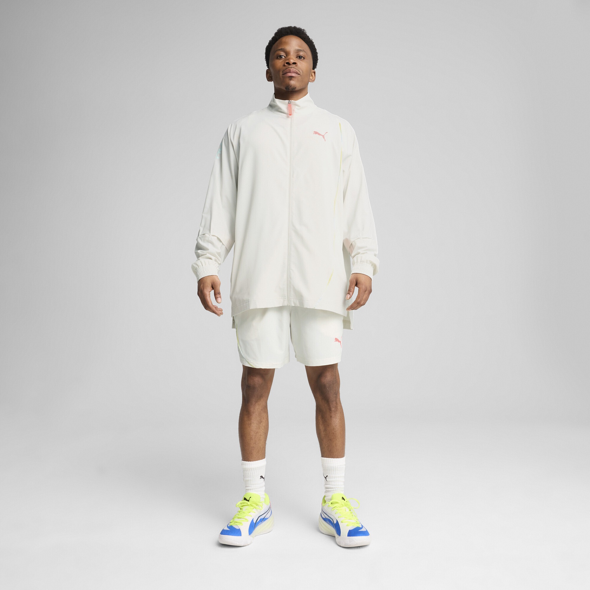 PUMA Trainingsjacke »All Pro Basketballjacke mit durchgehendem Reißverschluss Herren«