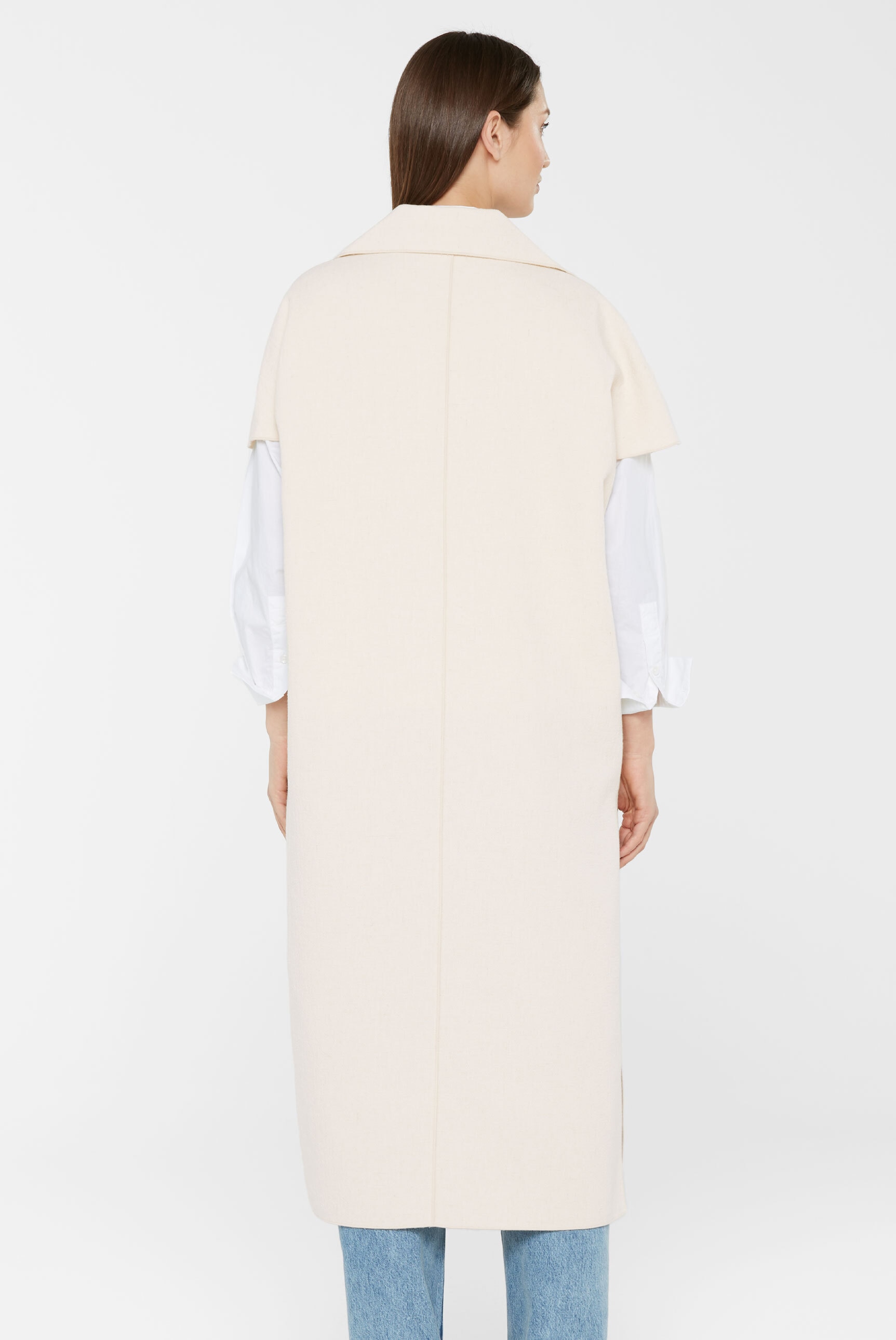 SENSES.THE LABEL Longweste, mit Schlitze an den Seiten
