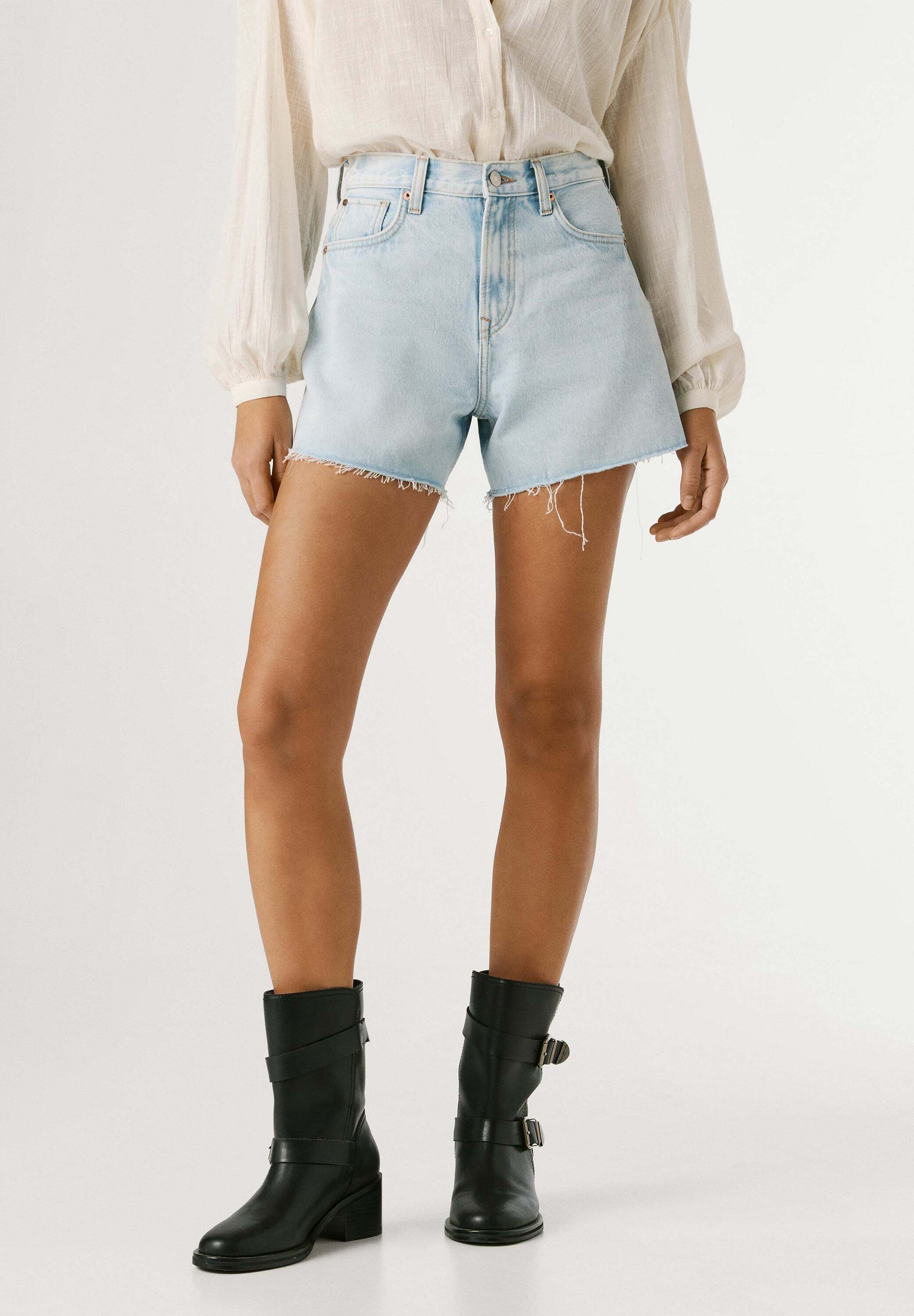Pepe Jeans "denim shorts A-LINE SHORT HW RACHEL"