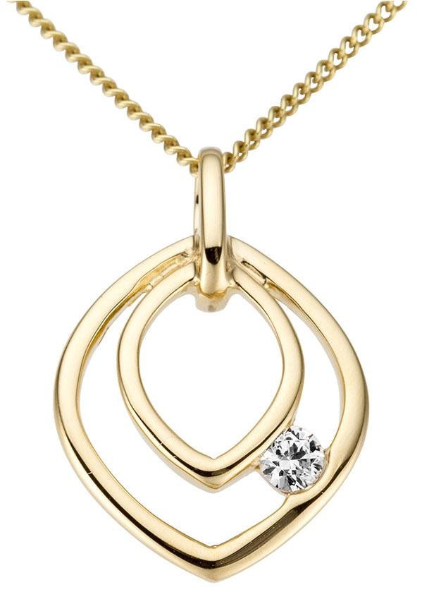 Firetti Kettenanhänger »Schmuck Geschenk Gold 333 Halsschmuck Anhänger für  Halskette«, zu Kleid, Shirt, Jeans, Sneaker! Anlass Geburtstag Weihnachten  für kaufen | BAUR