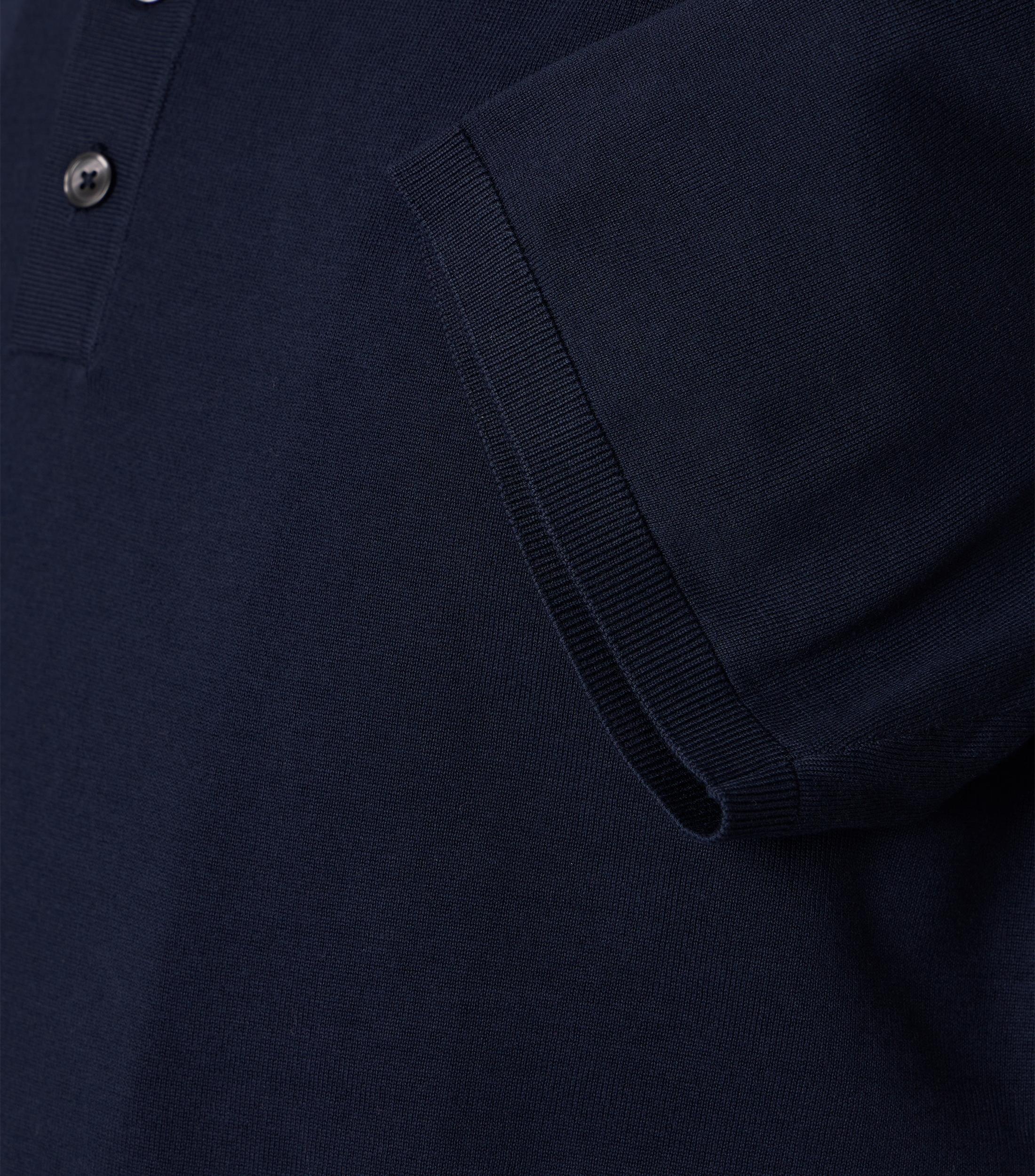 CASAMODA Polo-Shirt Solid Dark Blue 4XL 3