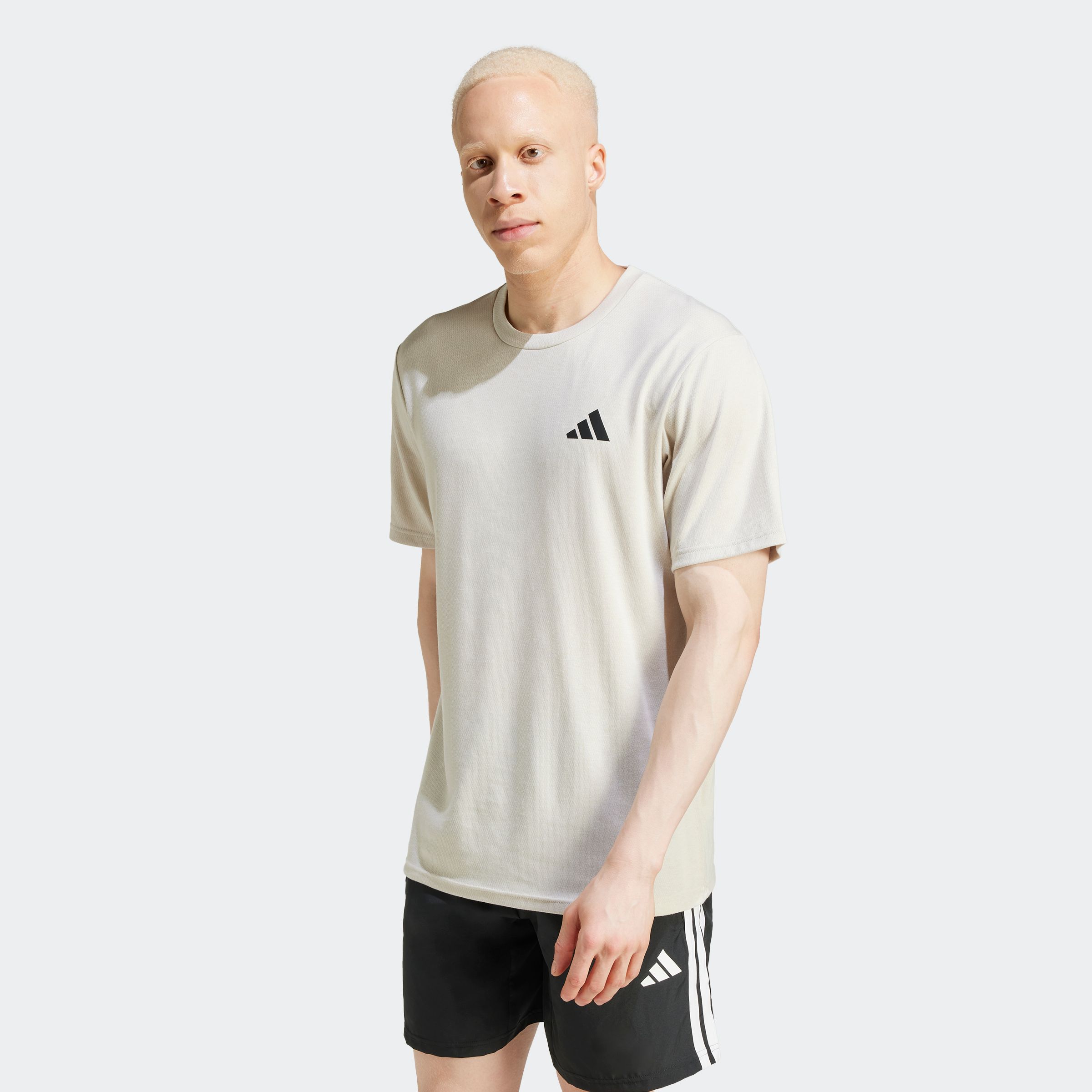 adidas Performance T-Shirt "TRAIN ESSENTIALS FEELREADY NOVELTY" Trainingsshirt mit CLIMACOOL, Pikeematerial