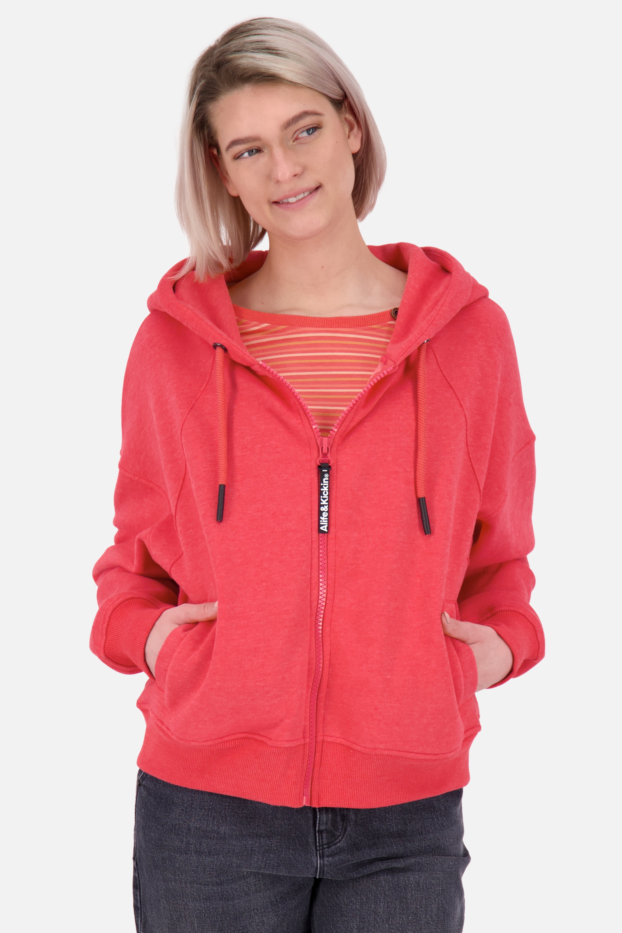 Alife & Kickin Kapuzensweatjacke "Damen JesseAK A" günstig online kaufen