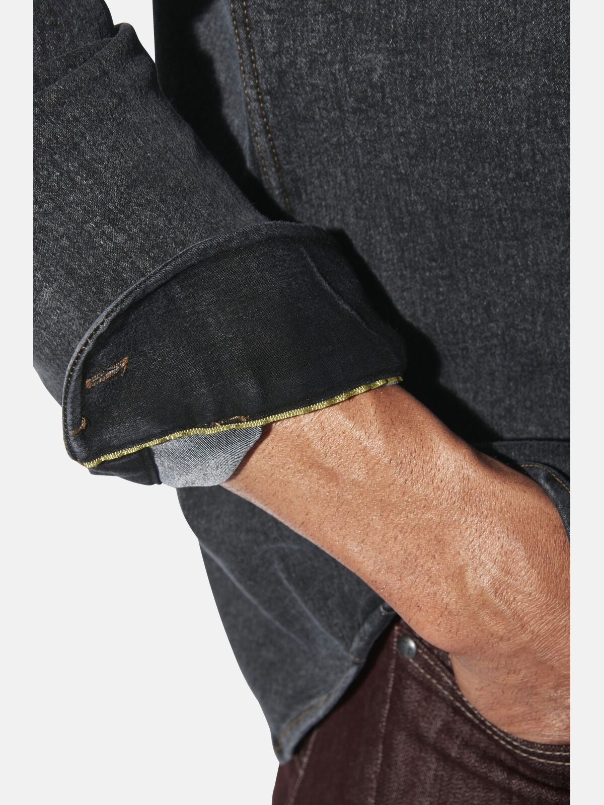 Jan Vanderstorm Jeanshemd »Jeanshemd OLAVIK«