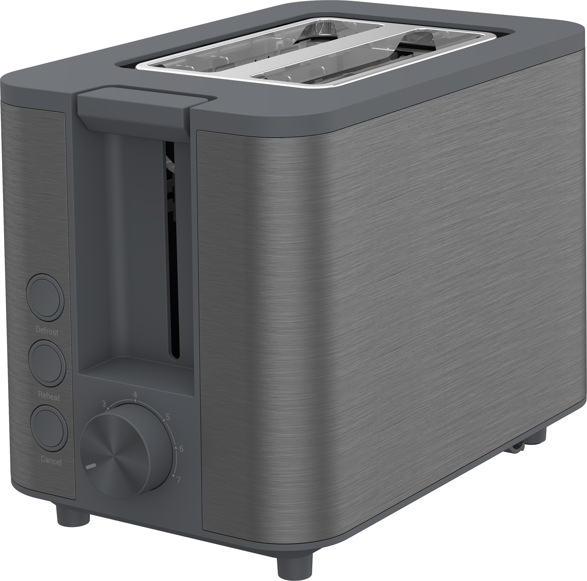 Grundig Toaster »TA 7340«, 2 kurze Schlitze, 950 W, inkl. Brötchenaufsatz