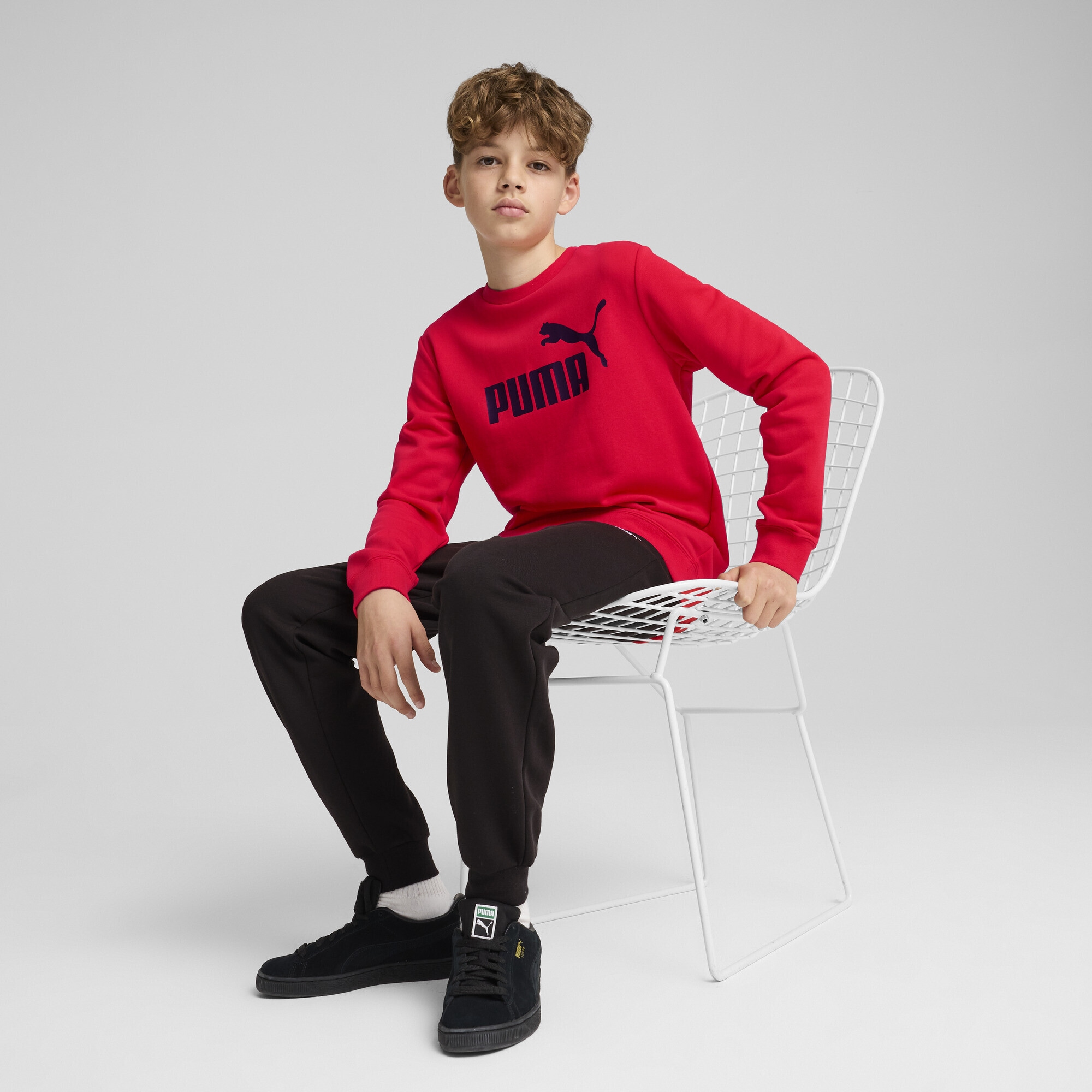 PUMA Jogginganzug »Essentials No. 1 Logo Crew Trainingsanzug Jungen«