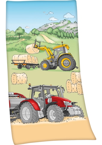 Herding Young Collection Badetuch »Traktor«, (1 St.), hochfarbig bedruckt kaufen
