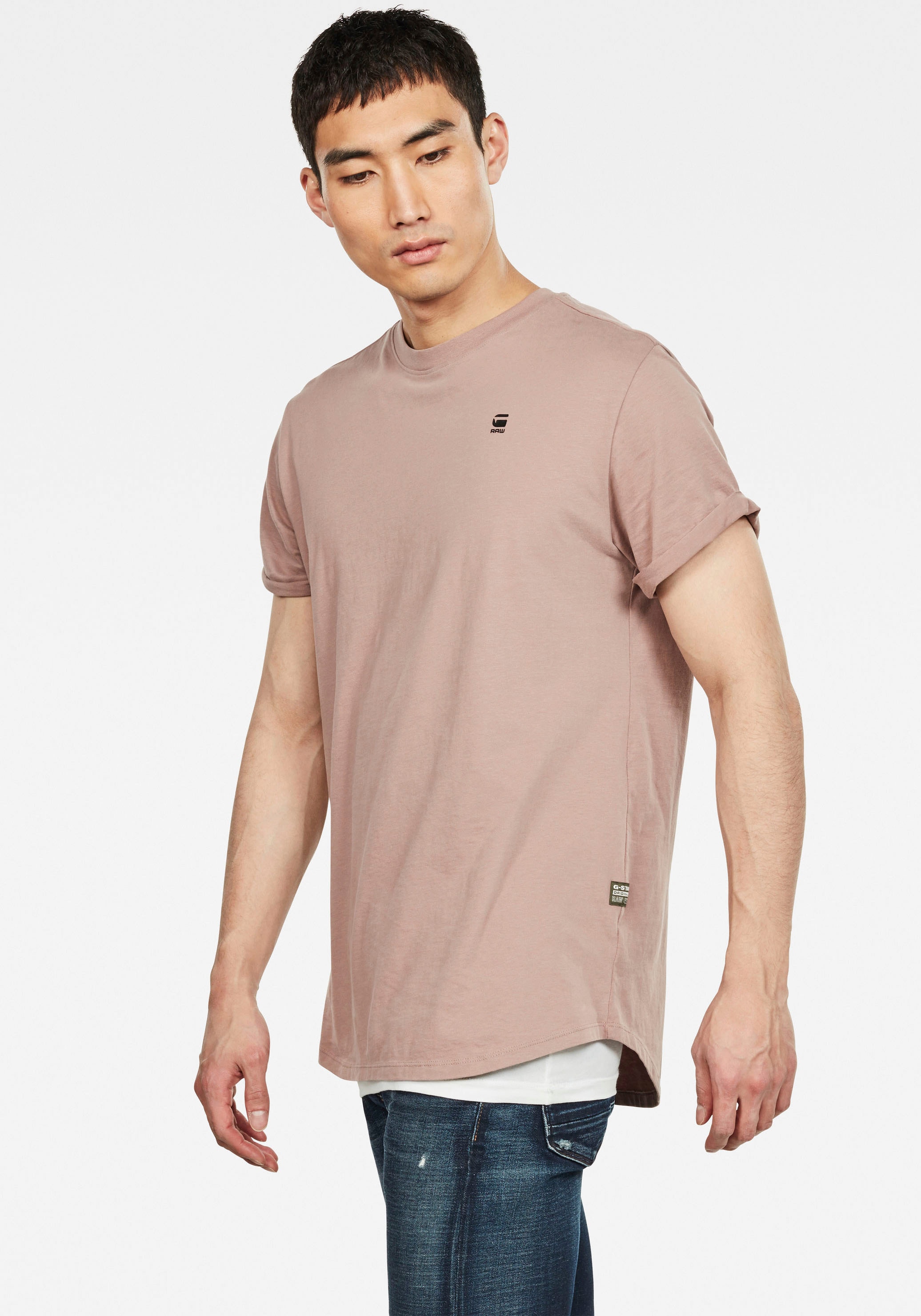 G-STAR T-Shirt "Lash", mit kleinem Logo Stitching günstig online kaufen