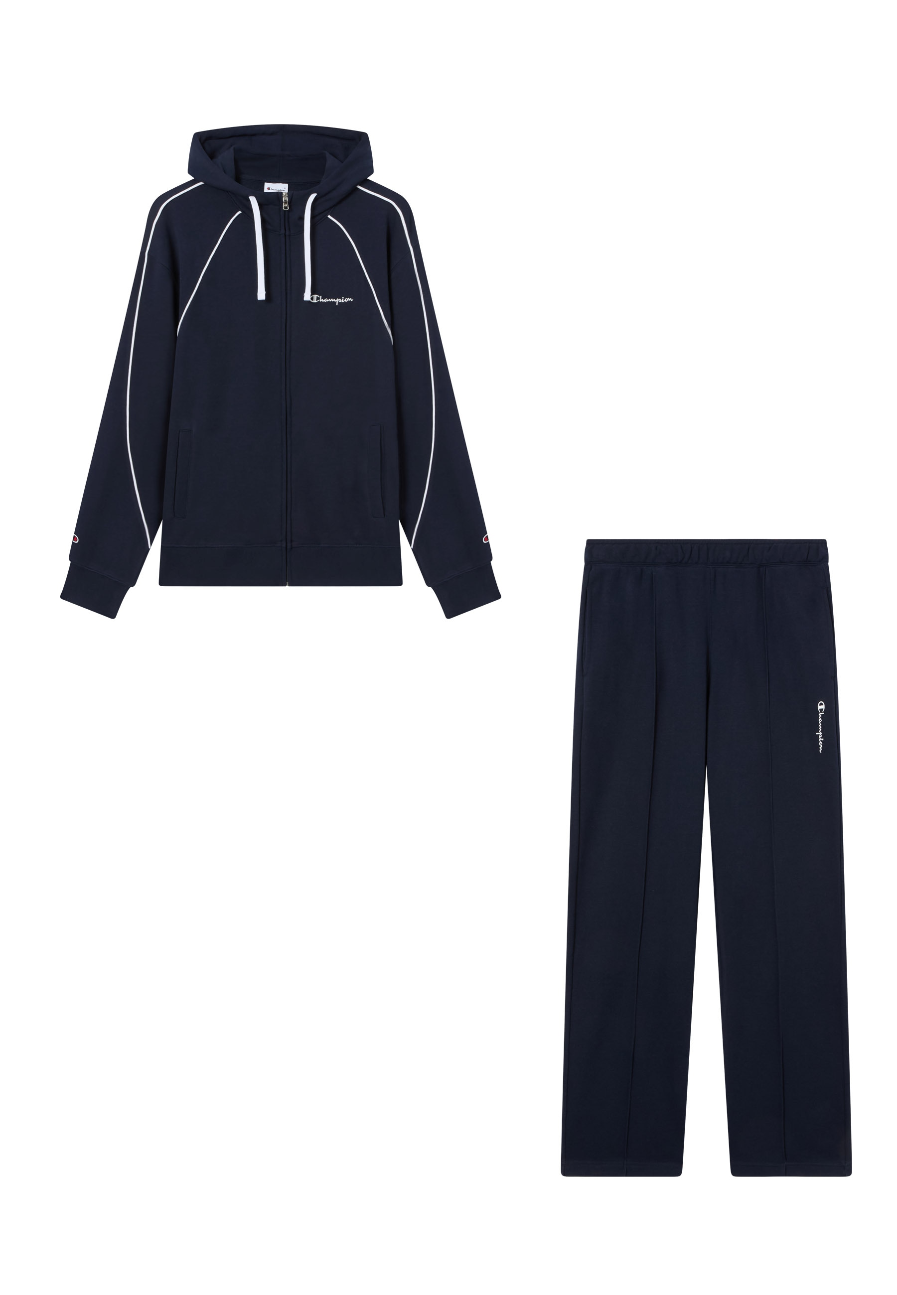 Champion Jogginganzug "Terry Hooded Full Zip Sweatshirt" 2 tlg. mit Kapuze, günstig online kaufen