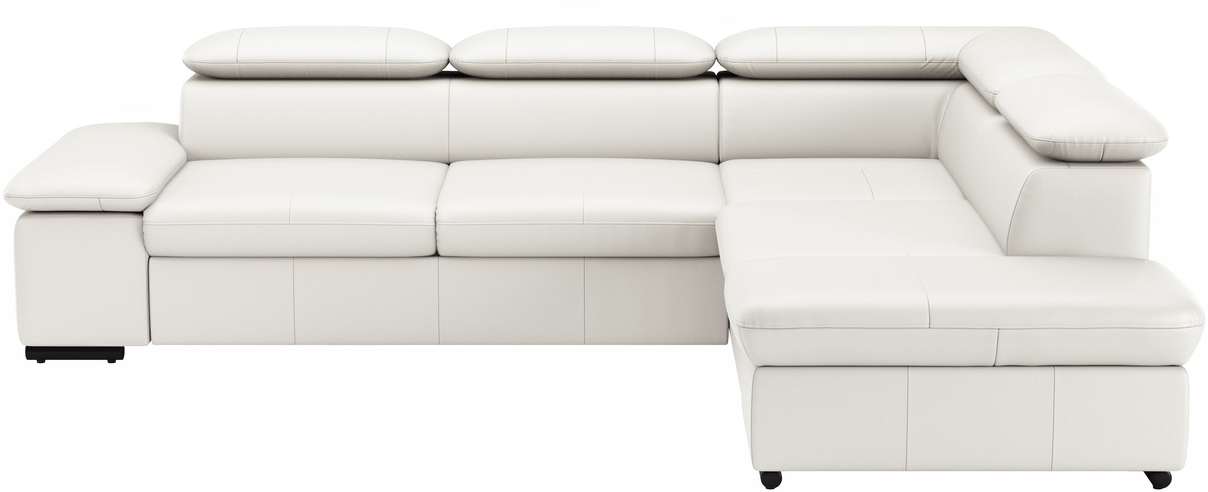 sit&more Ecksofa "Alcudia L-Form, B: 272 cm, Arm- und Kopfteilverstellung, Eckcouch" mit Schlaffunktion, Komfortsitz