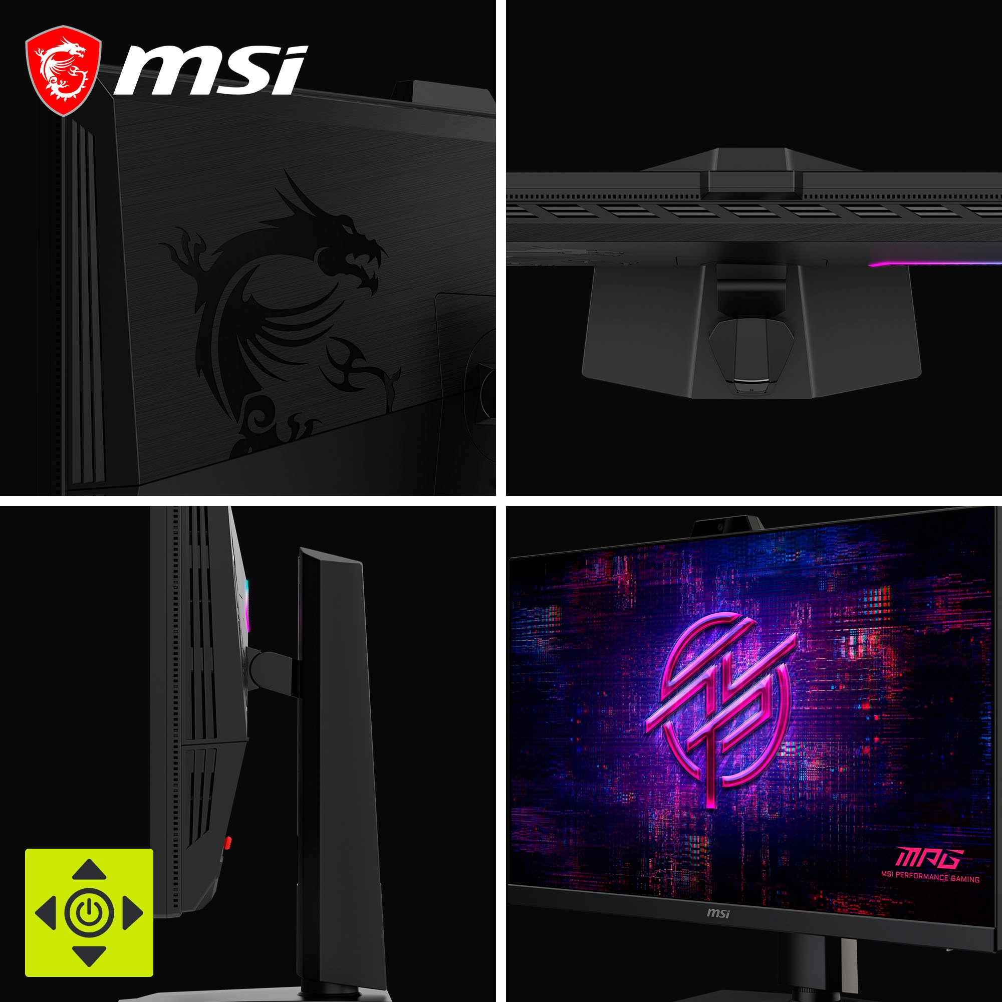 MSI Gaming-Monitor »MPG 272QRF X36« 69 cm/27 ″  2560 x 1440 px WQHD 1 Reaktionszeit 360 Hz
