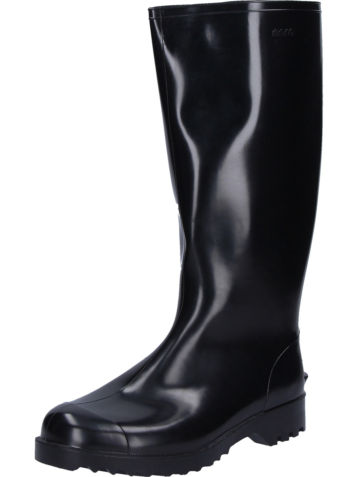 NORA Herren Gummistiefel "Anton", Gr. 43, schwarz, Obermaterial: 100% PVC PVC., Schuhe