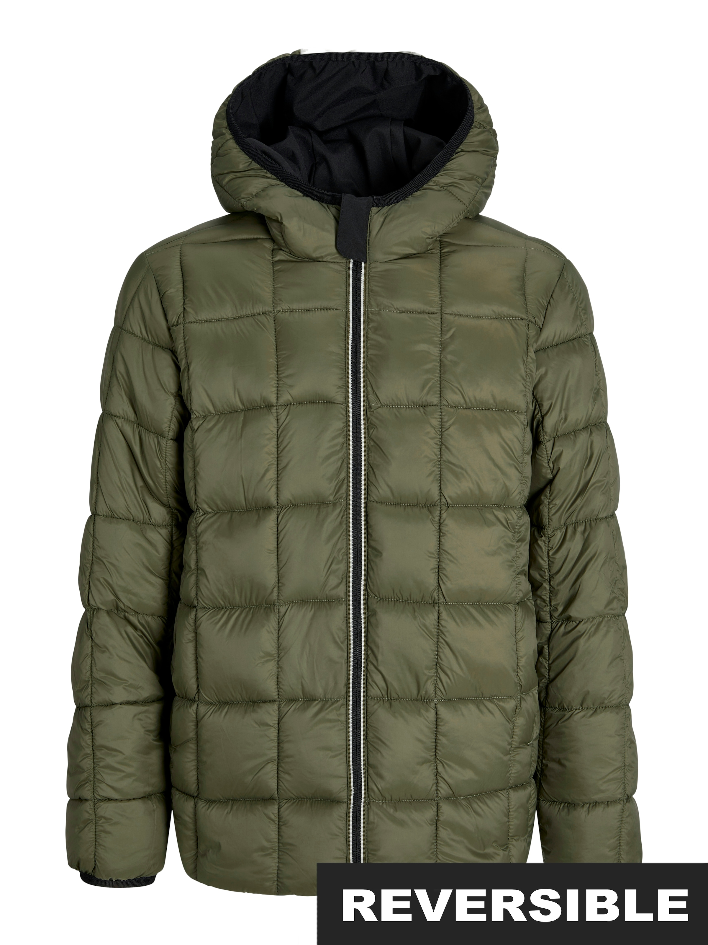 Jack & Jones PlusSize Outdoorjacke »JJEBROOK REVERSIBLE JACKET SN PLS«, mit Kapuze