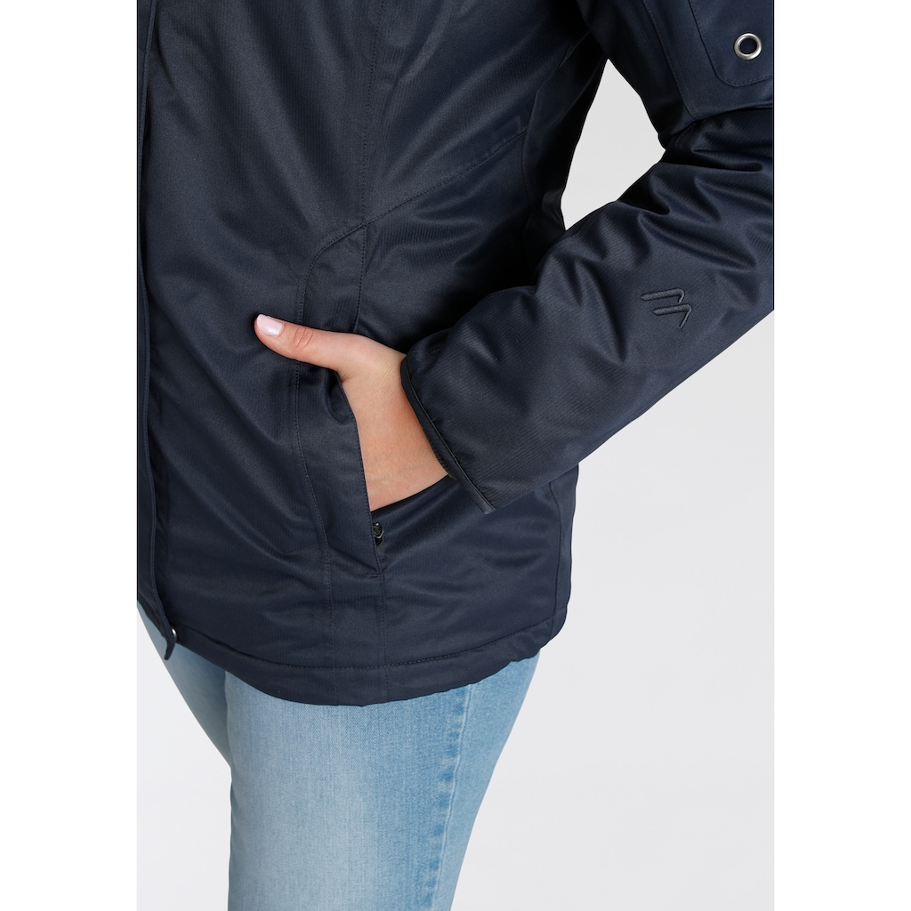 Maier Sports Winterjacke, mit Kapuze