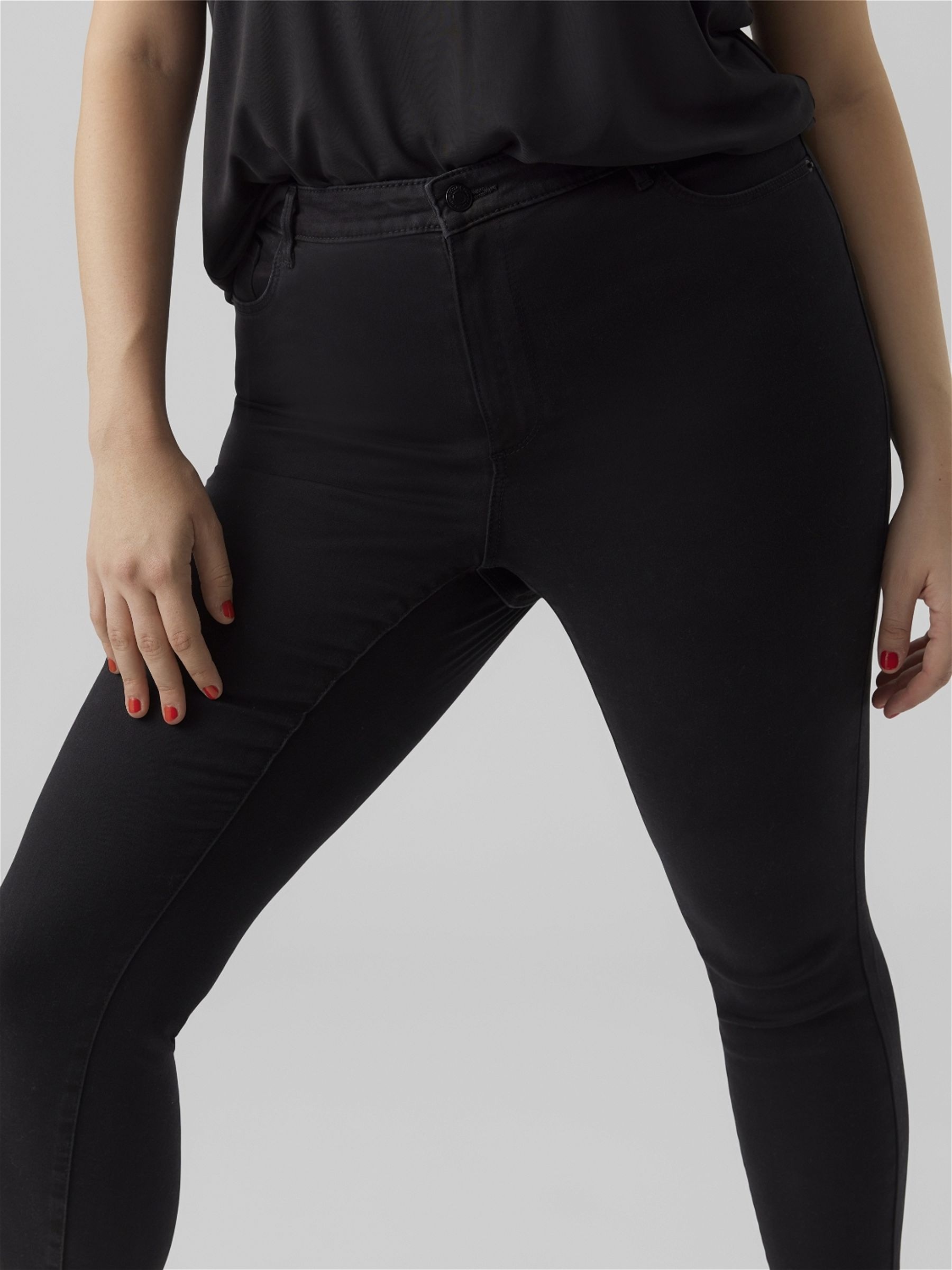 Vero Moda Curve Slim-fit-Jeans "VMPHIA HR SK SOFT VI110 GA CUR NOOS" günstig online kaufen