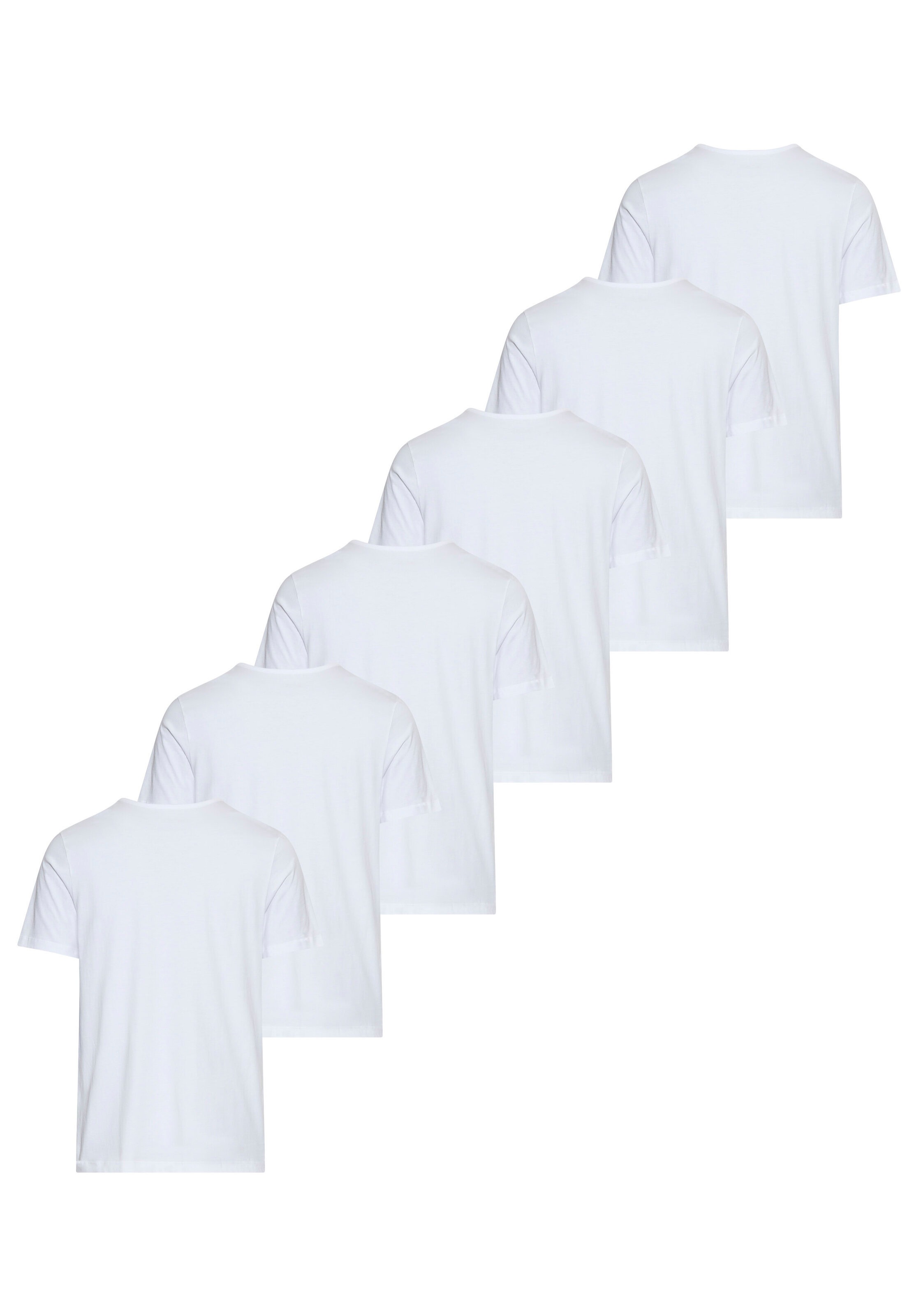 BOSS T-Shirt "5P Authentic", (5 tlg.), Basic, zum drunterziehen günstig online kaufen