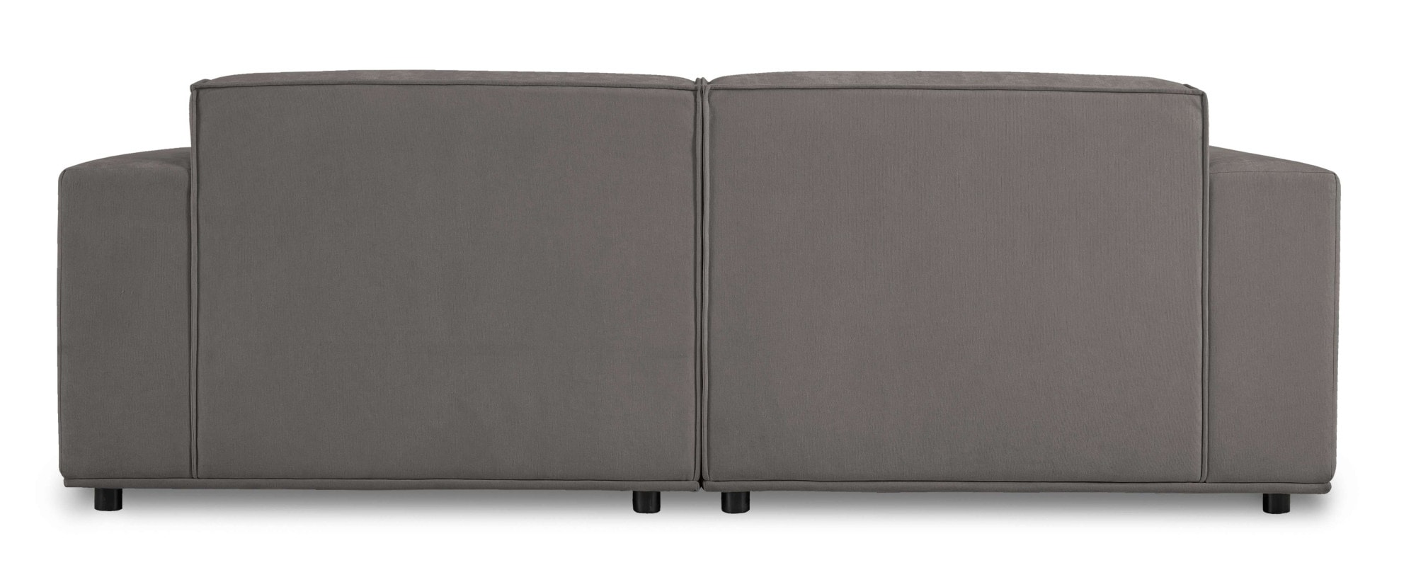 Home affaire 3-Sitzer »Avelin, 228 cm, Chenille, Struktur-Boucle«, mit Wellenunterfederung, Kedernaht, bodentief, Skandi-Design