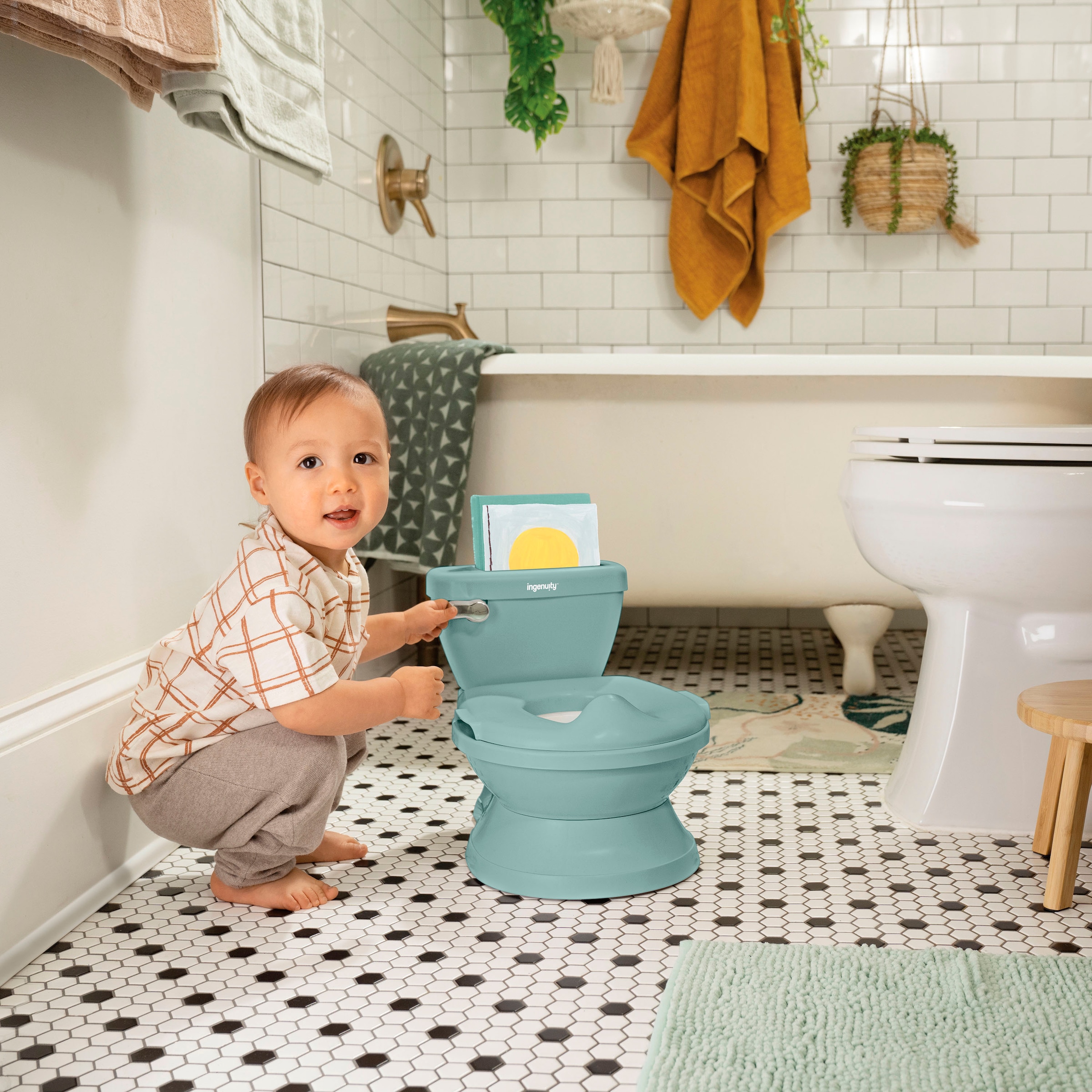 ingenuity Toilettentrainer »My Size Potty Pro™ - Weiß«