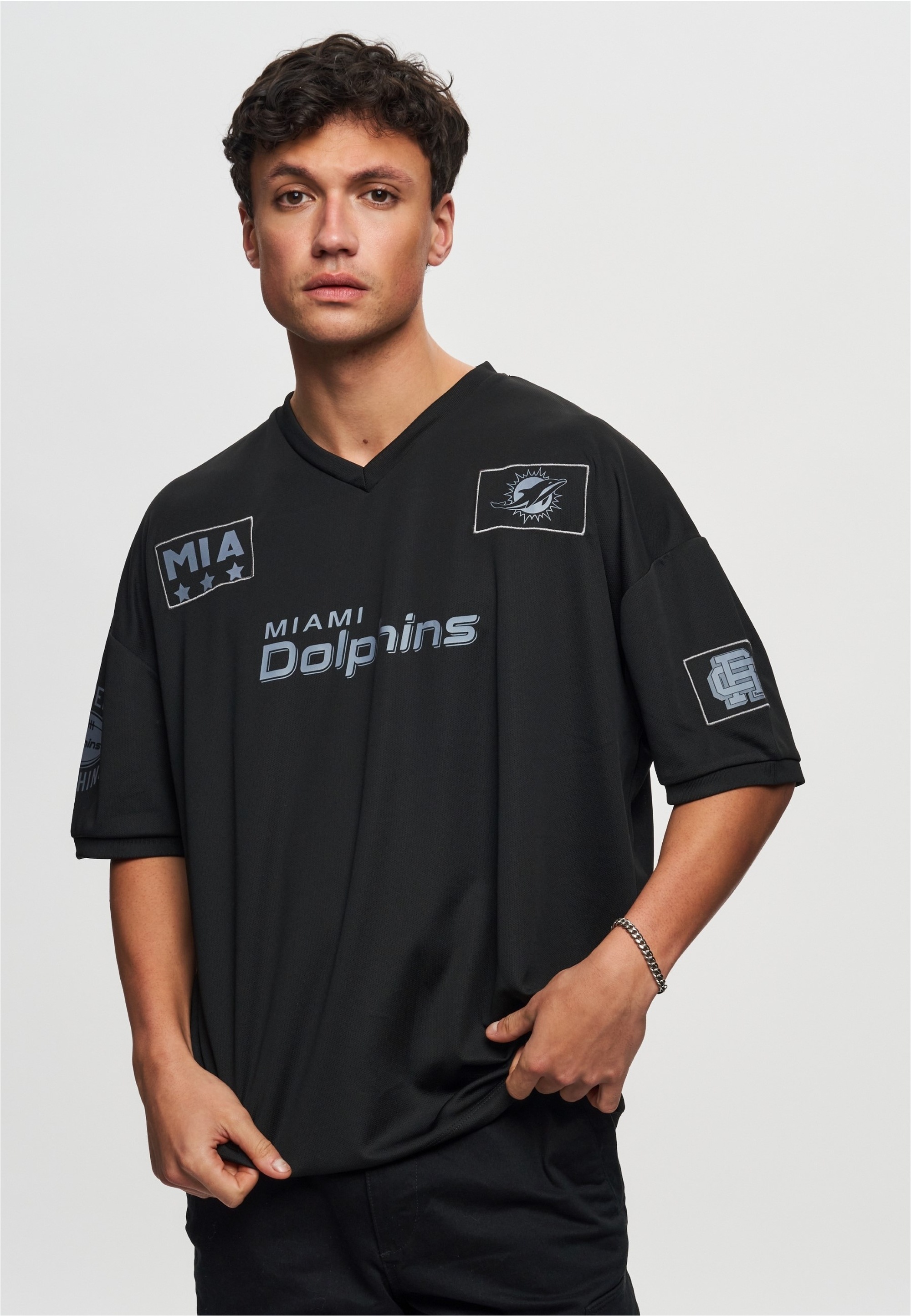 Recovered T-Shirt »NFL Dolphins MIA 66 Oversized«, für alle Miami Dolphins-Fans