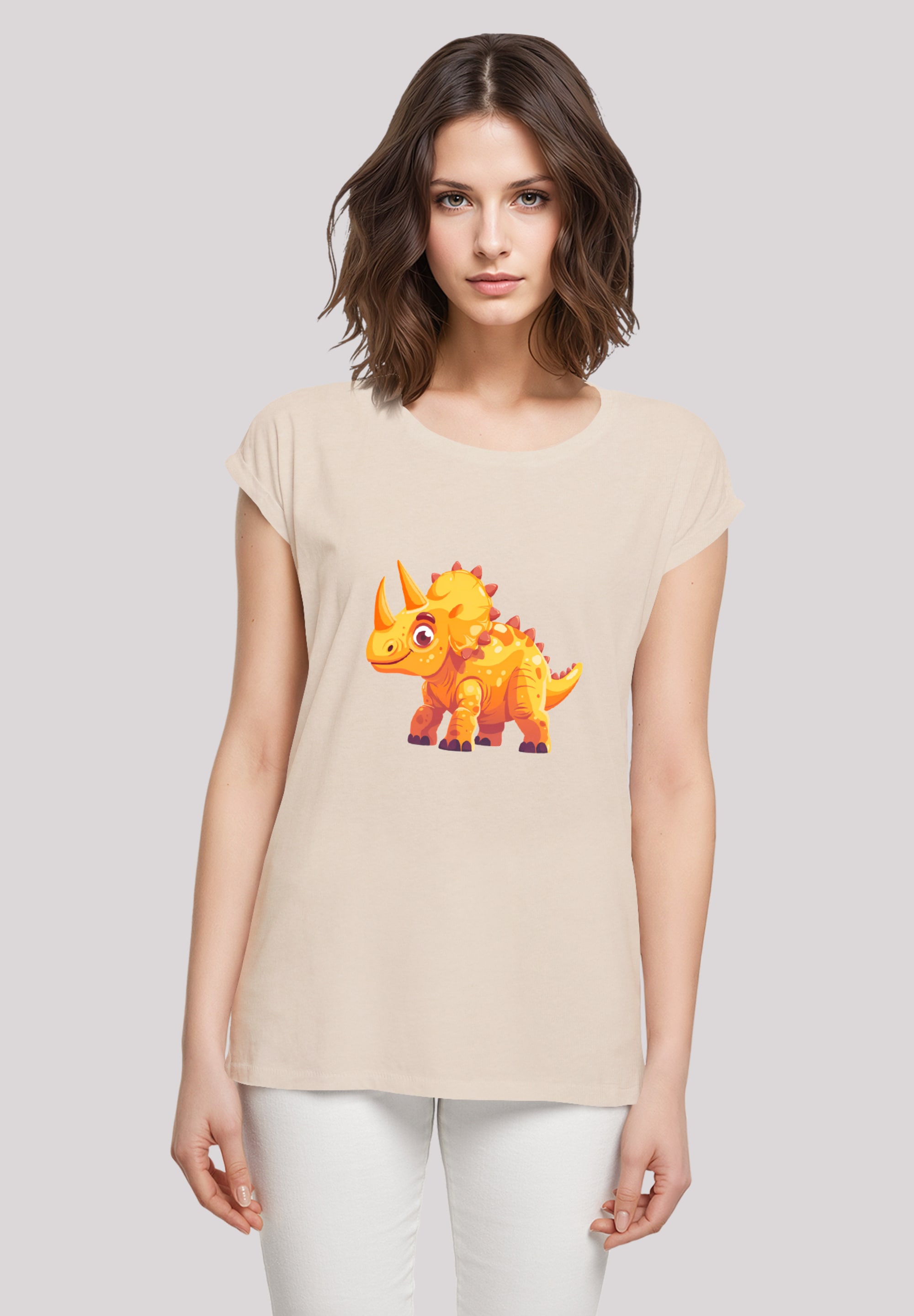 F4NT4STIC Marškinėliai »Süßer Triceratops Dinosa...