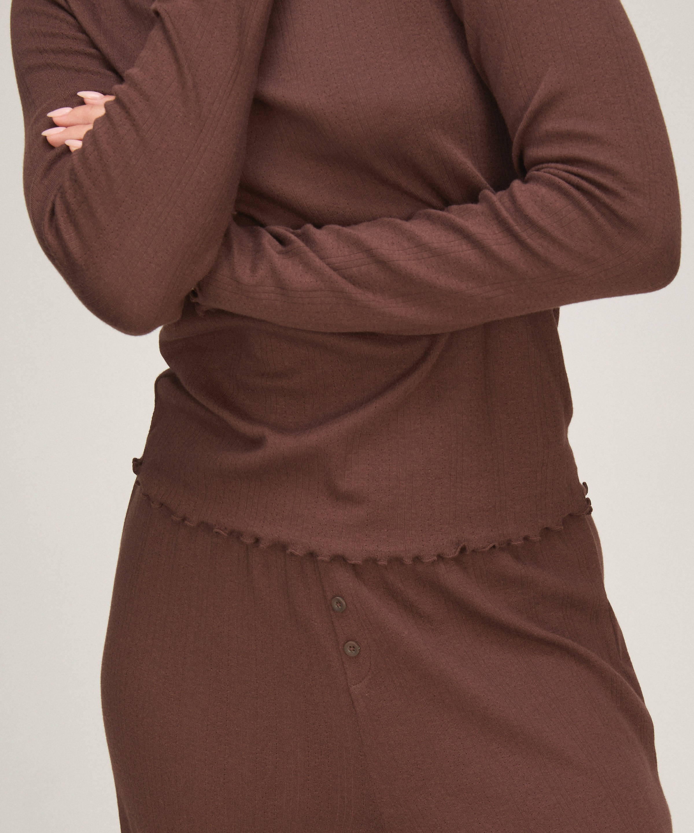 Hunkemöller Pyjama »Top Pointelle«