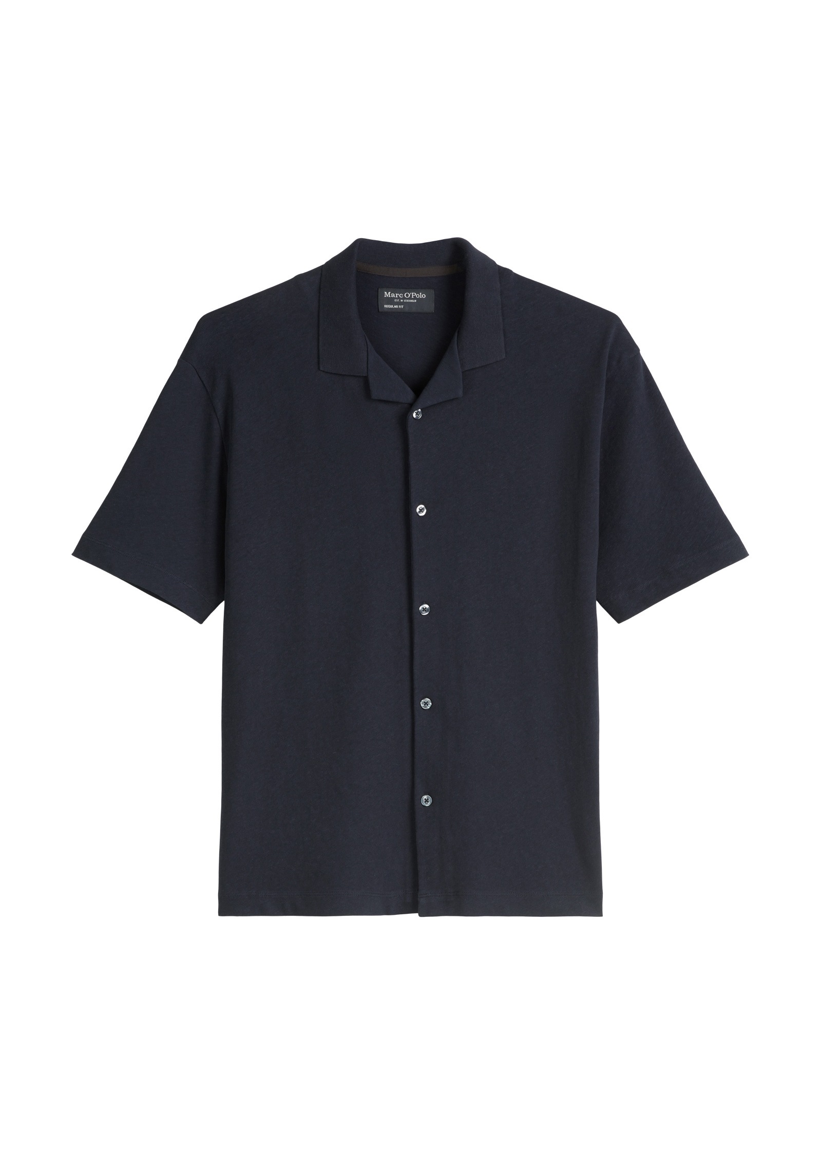 Marc O'Polo Poloshirt »aus Bio-Baumwolle und Leinen«