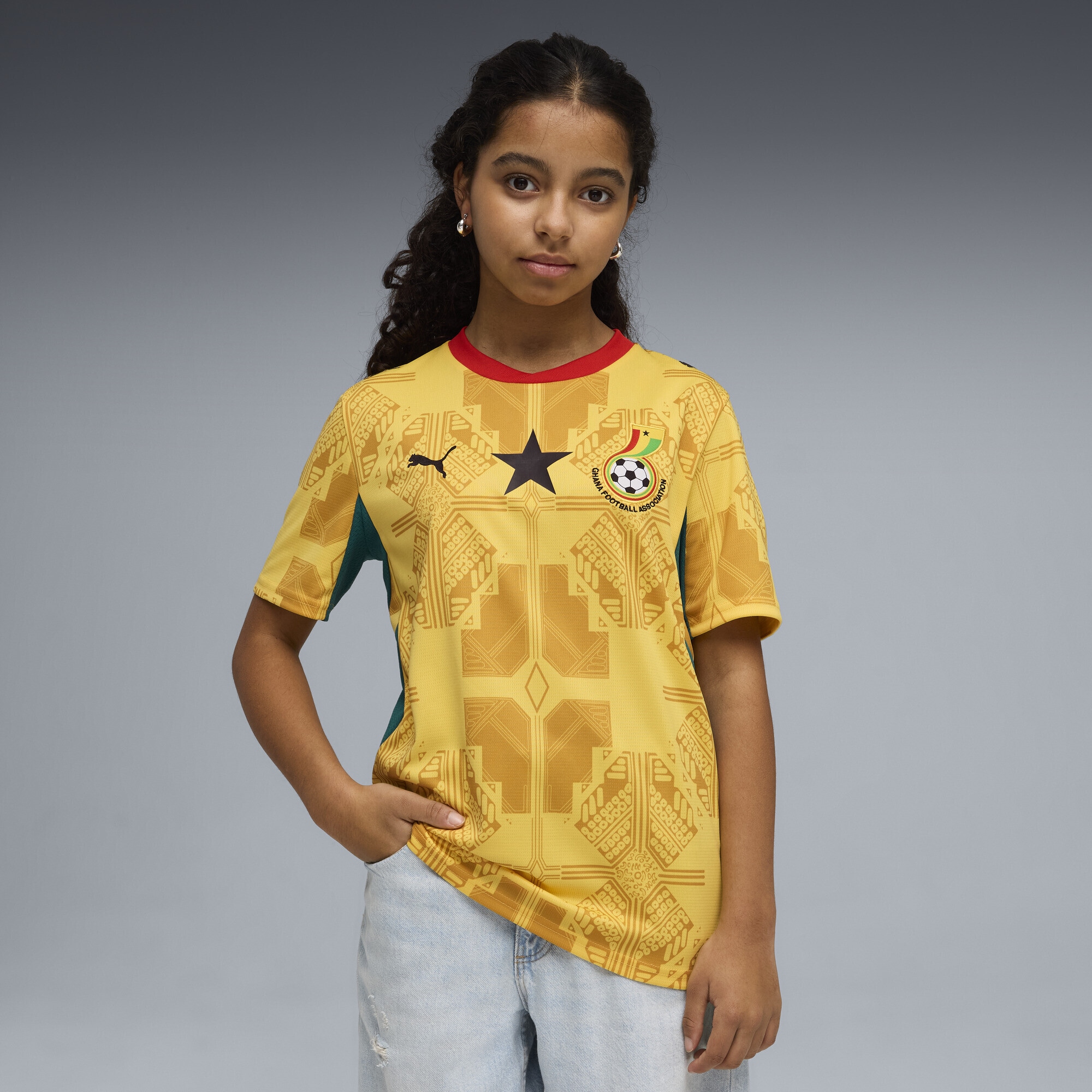 PUMA Trainingsshirt »Ghana 2026 Auswärtstrikot Jugendliche«