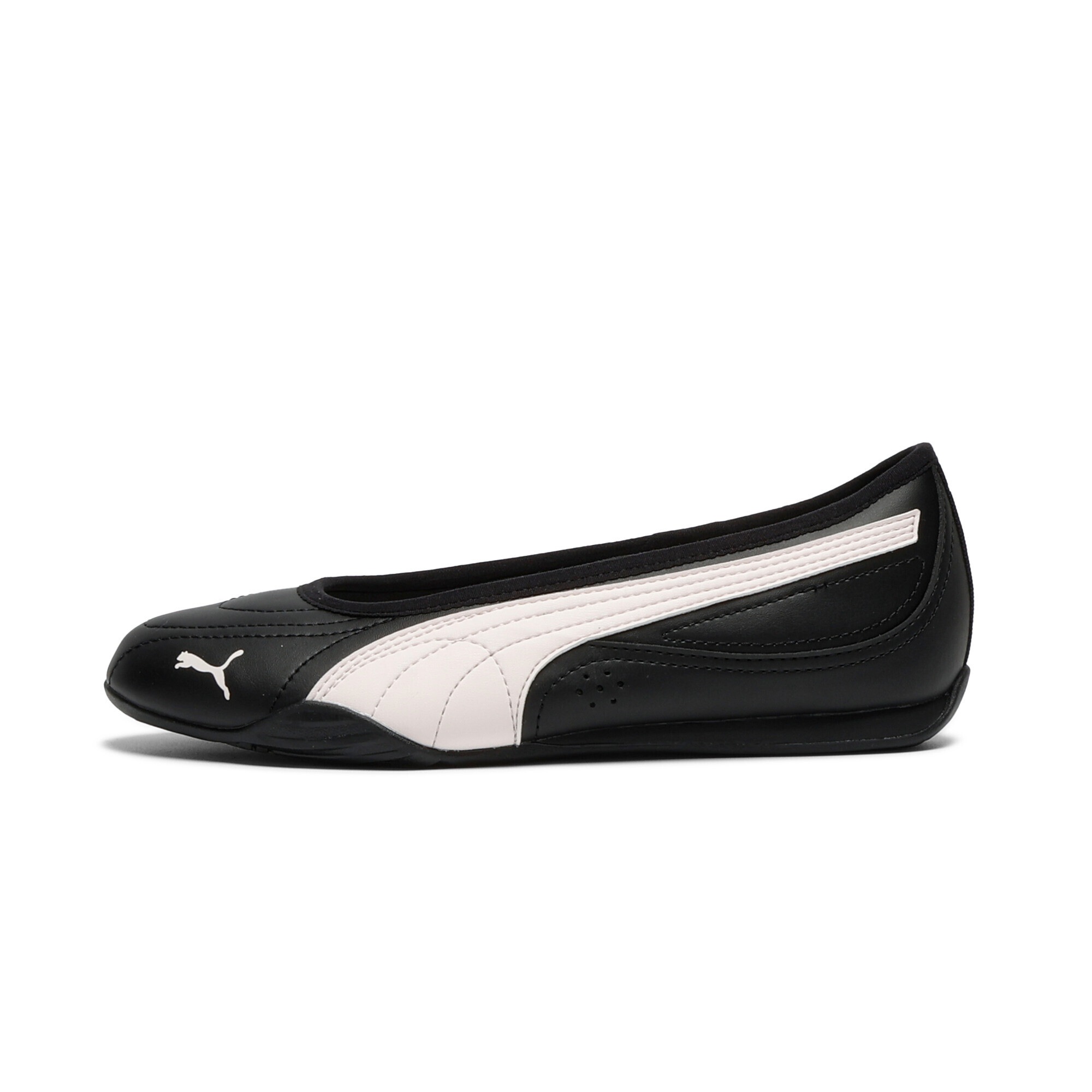 Sneaker PUMA "CATCH SOLEIL BALLERINA", Herren, Gr. 41, puma schwarz, jasmine flower, Synthetik, Schuhe Sneaker, mit Schnürung, leicht profilierte Gummi-Laufsohle, aus Synthetik 2