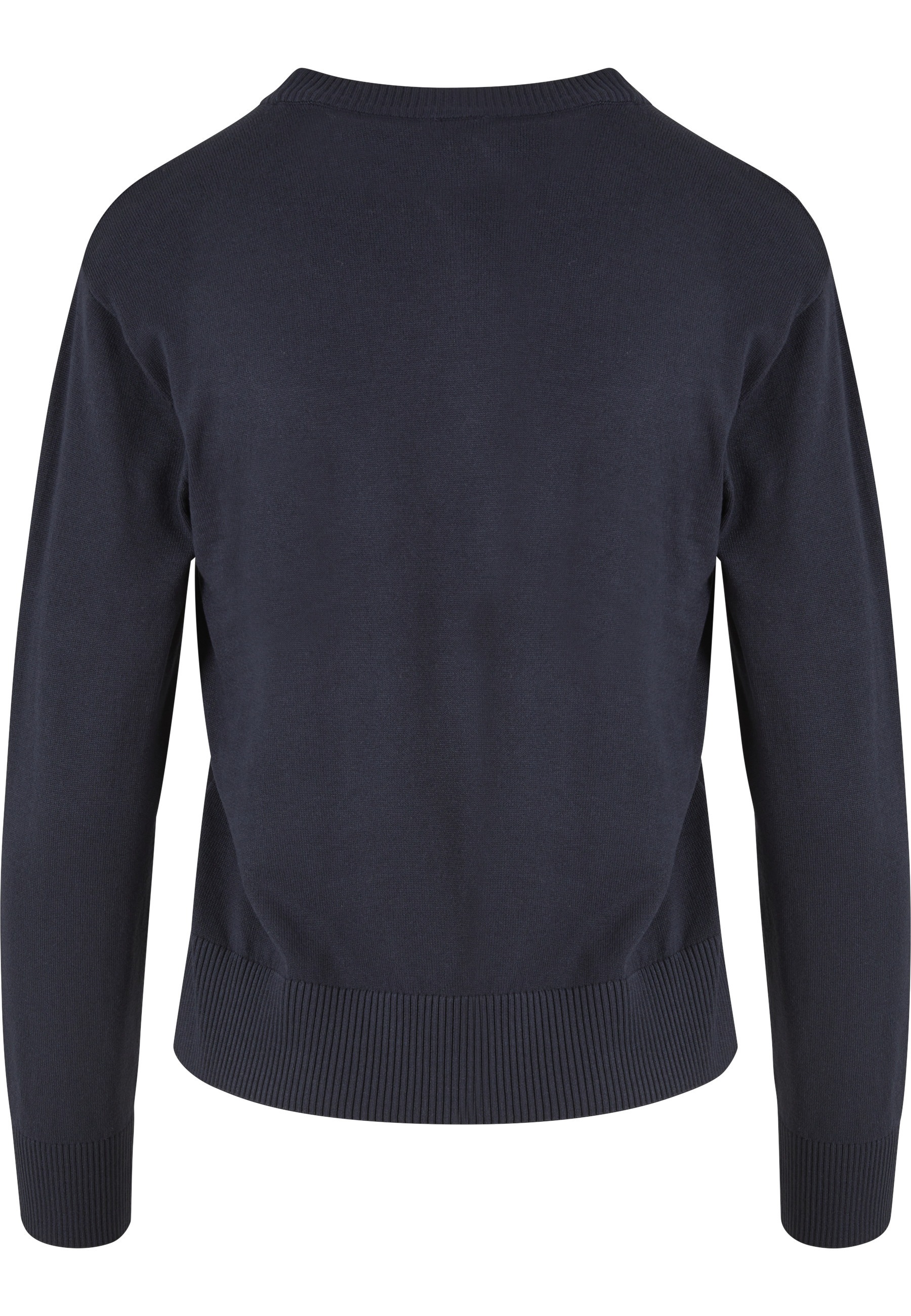 URBAN CLASSICS Sweatshirt »Urban Classics Damen Ladies Knitted Roundneck Sweater«, 1 Stk.

