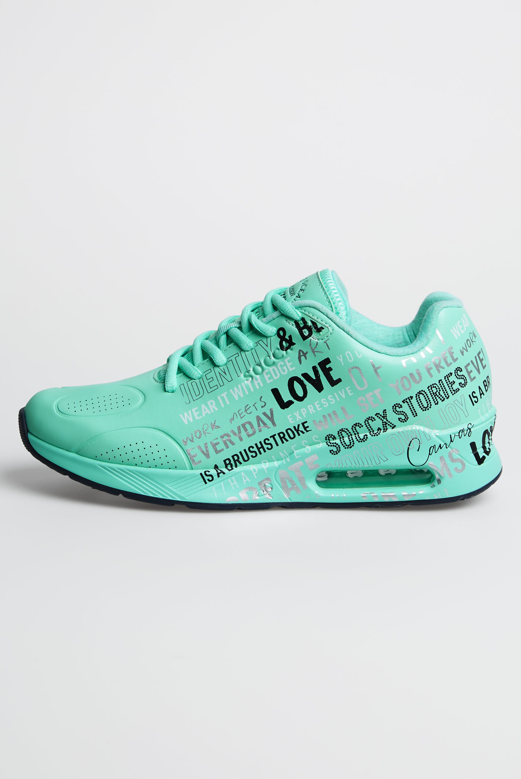 SOCCX Sneaker  mit Wechselfußbett