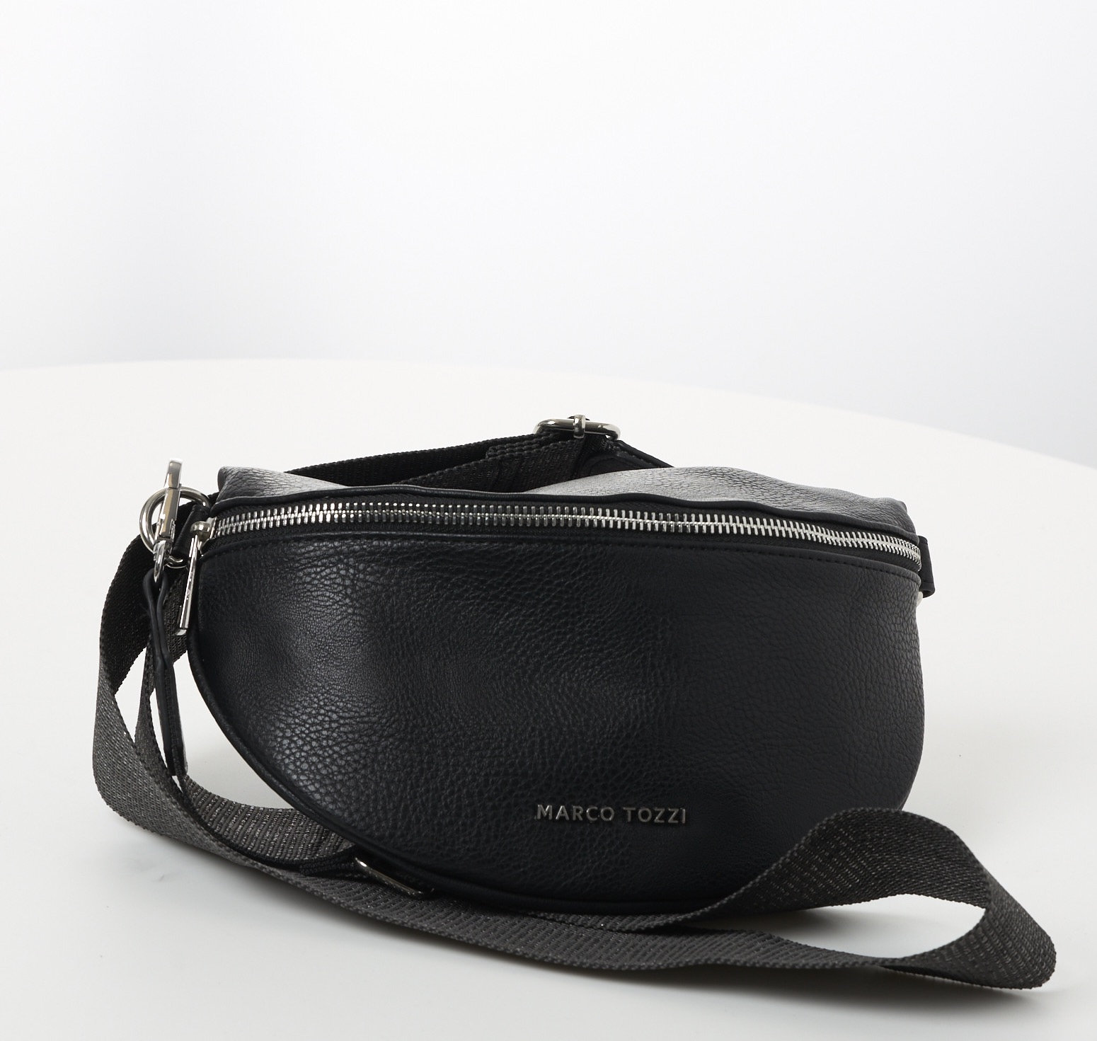 MARCO TOZZI Bauchtasche, Damen Mini Bag, Umhängetasche, Gürteltasche mit Logoschriftzug