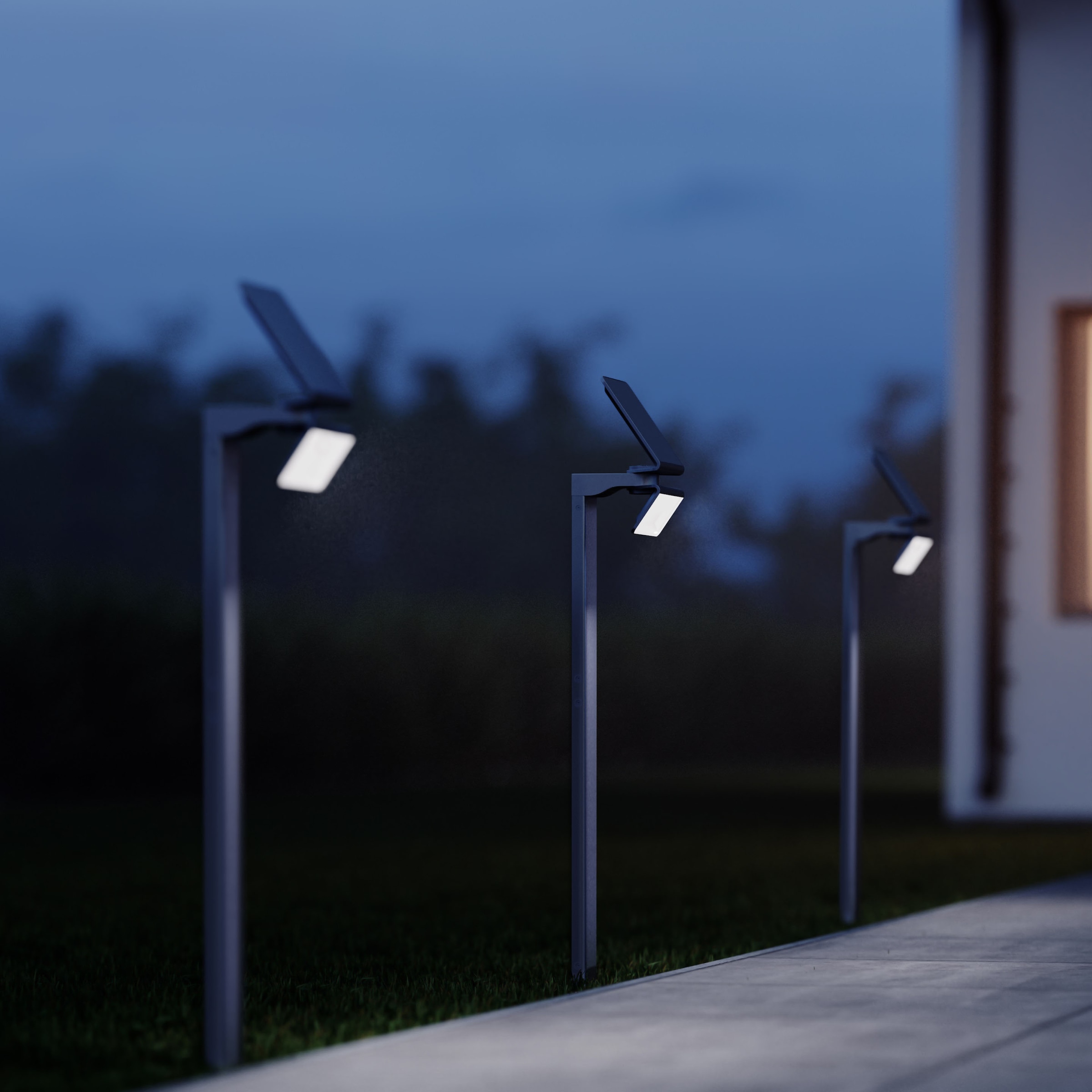 steinel LED Außen-Stehlampe »XSOLAR«, 140Â° Bewegungsmelder, Netzunabhängig,  LiFe-Akku, Höhenverstellbar bestellen | BAUR | Wandleuchten