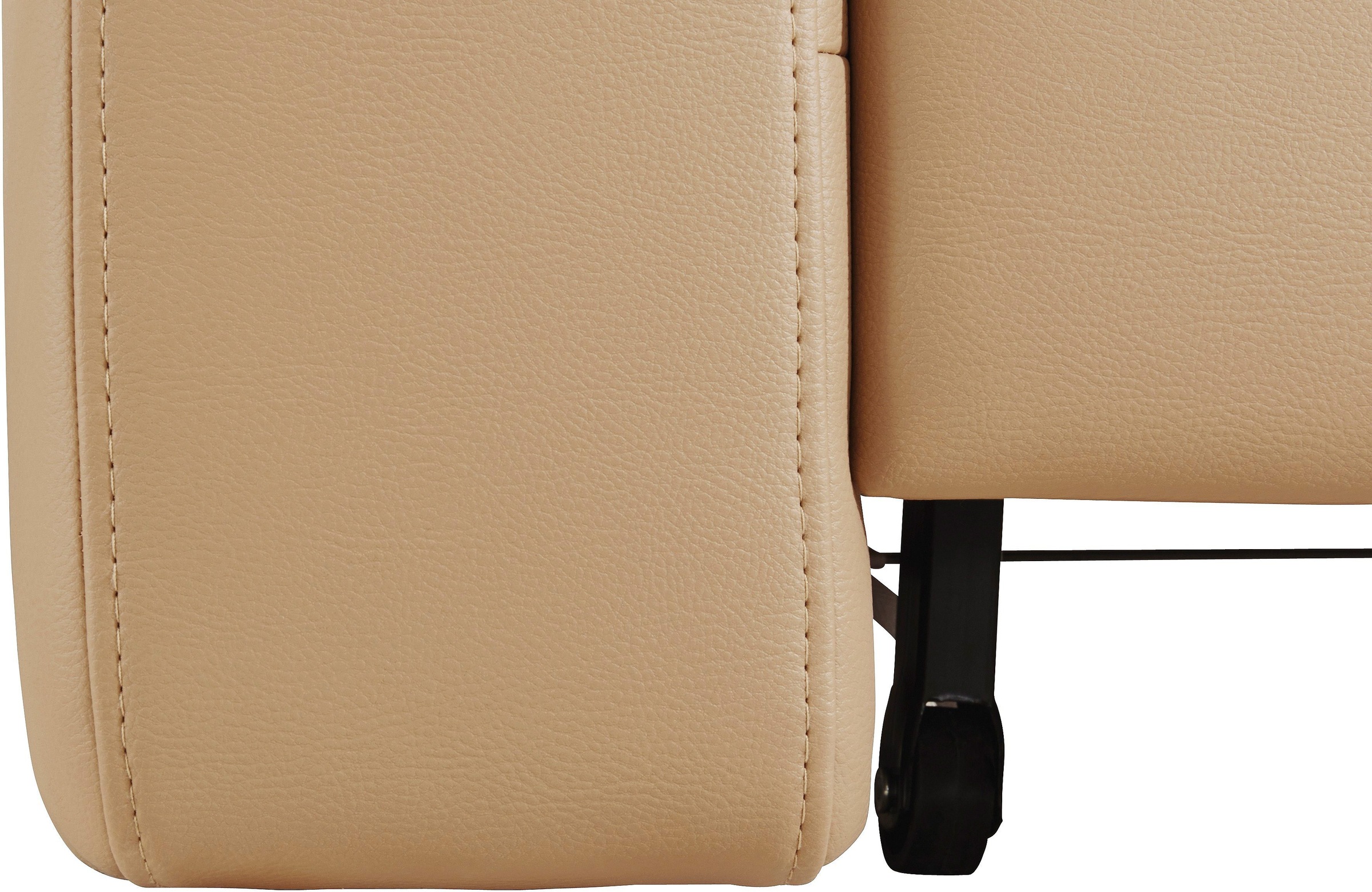 Ecksofa SIT & MORE "Top Ascara L-Form", braun (cappuccino), B:251cm H:85cm T:165cm, NaturLeder;Luxus-Microfaser (100% Polyester), Sofas, Ecksofa, inklusive Boxspring/Federkern-Polsterung, komfortablem Federkern 9