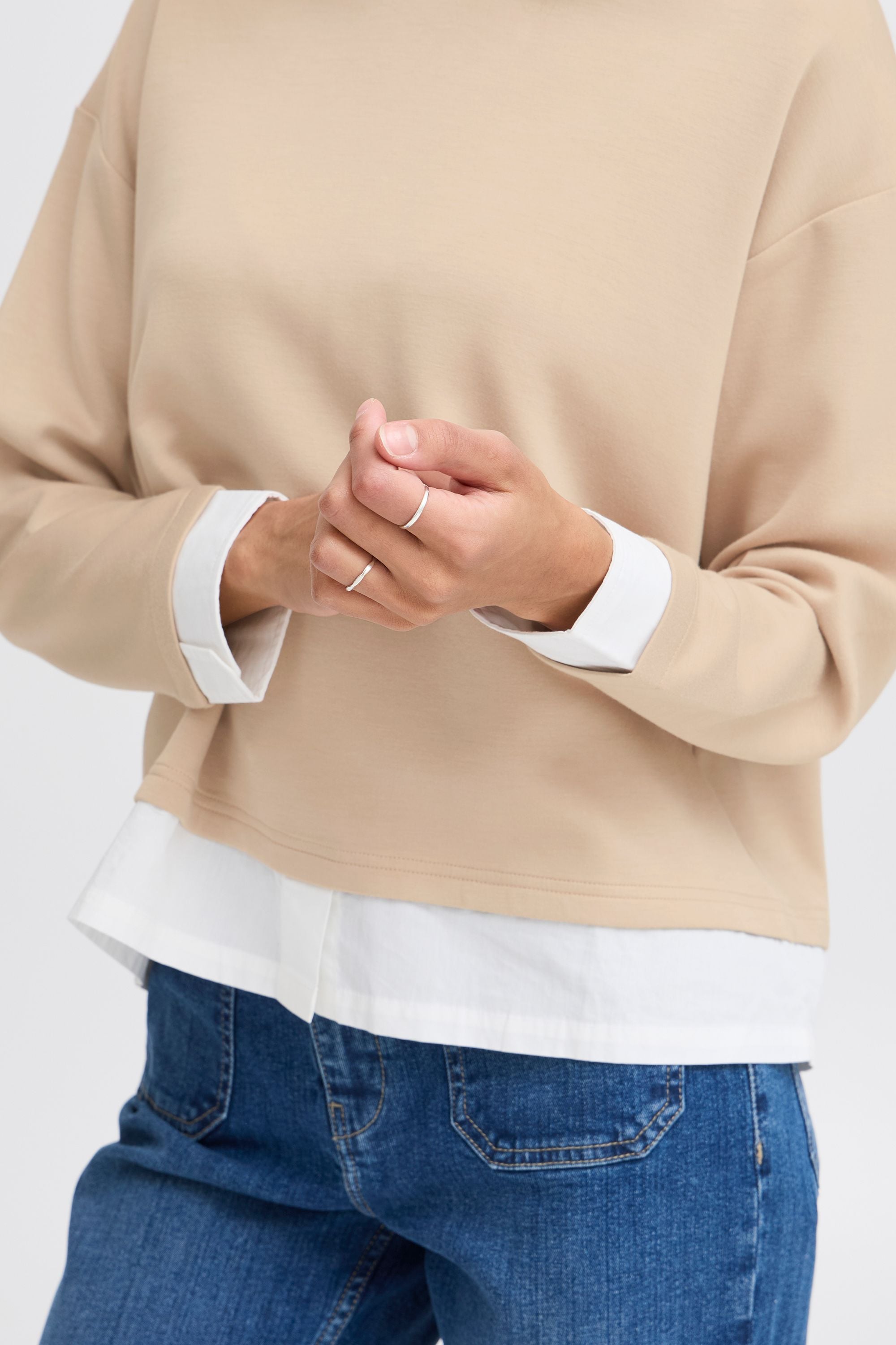 b.young Kapuzenpullover »Kapuzenpullover BYTULLAS MIX SWEAT -«