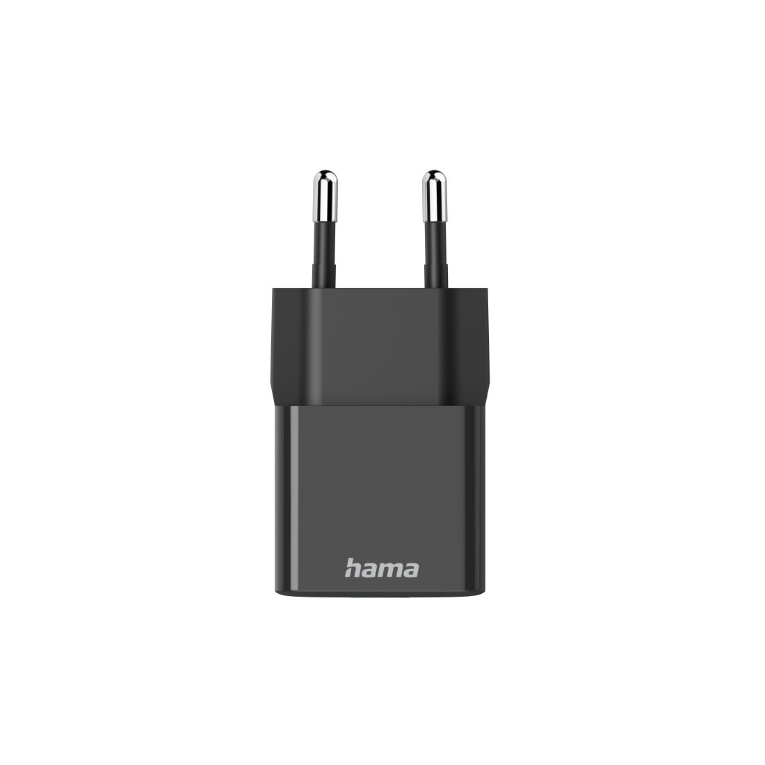 Hama Schnelllade-Gerät »Schnellladegerät, USB-C, PD/Qualcomm®, Mini-Ladegerät, 25 W, Schwarz«